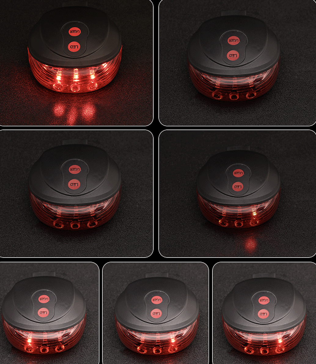 Bicycle Laser Tail Light 4