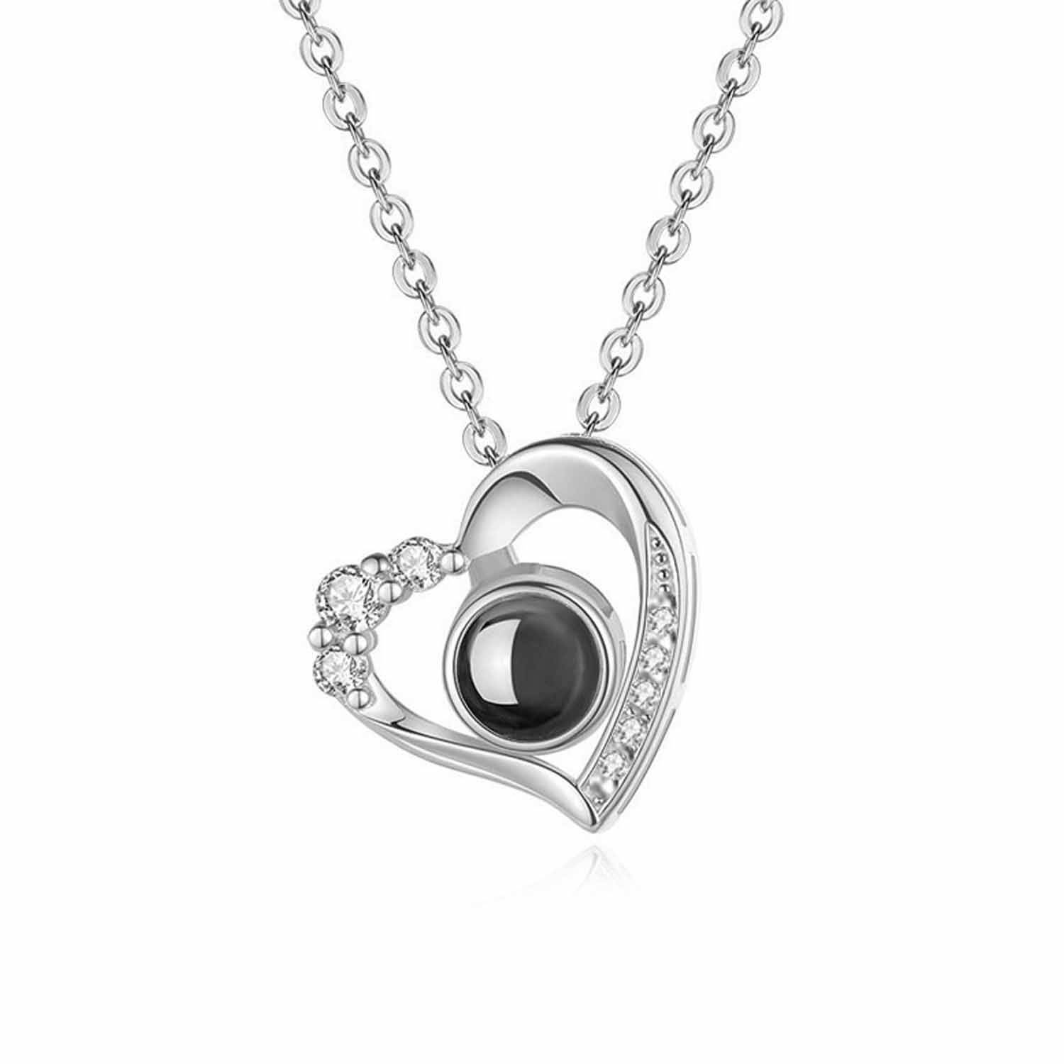 I love you custom Pendant necklace 6