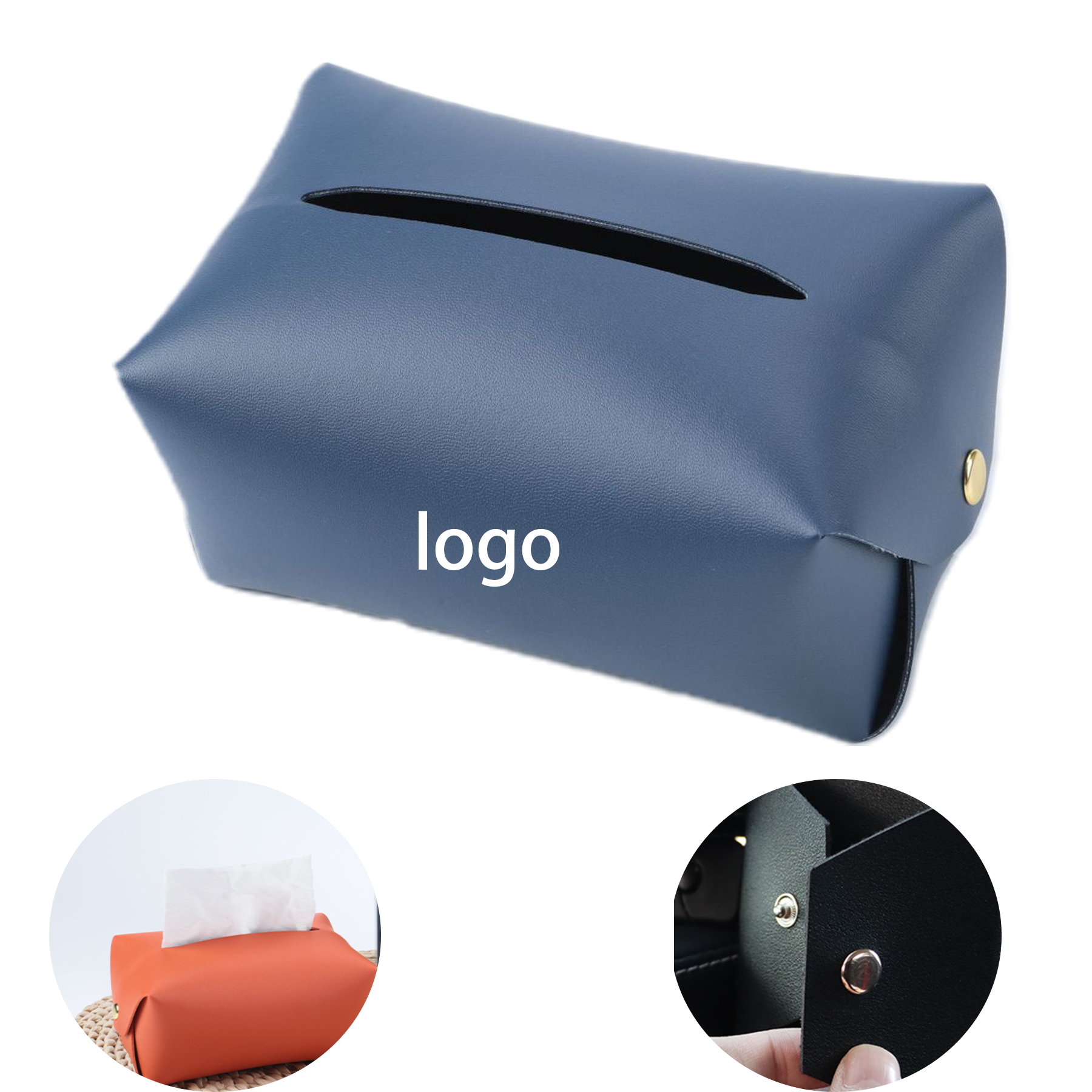 PU Leather Tissue Box 13