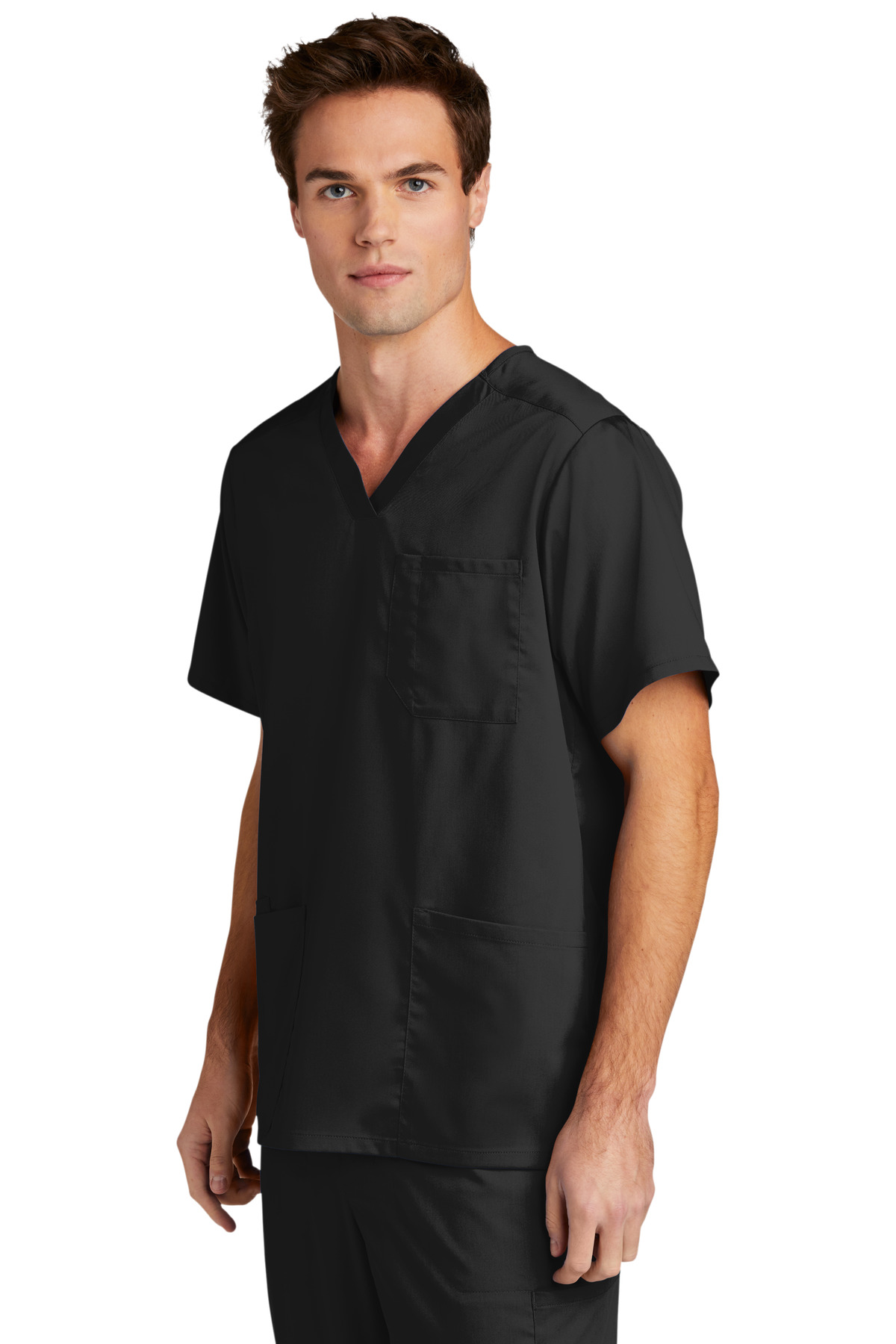 Wink Men's Premiere Flex V-Neck Top WW5068 34