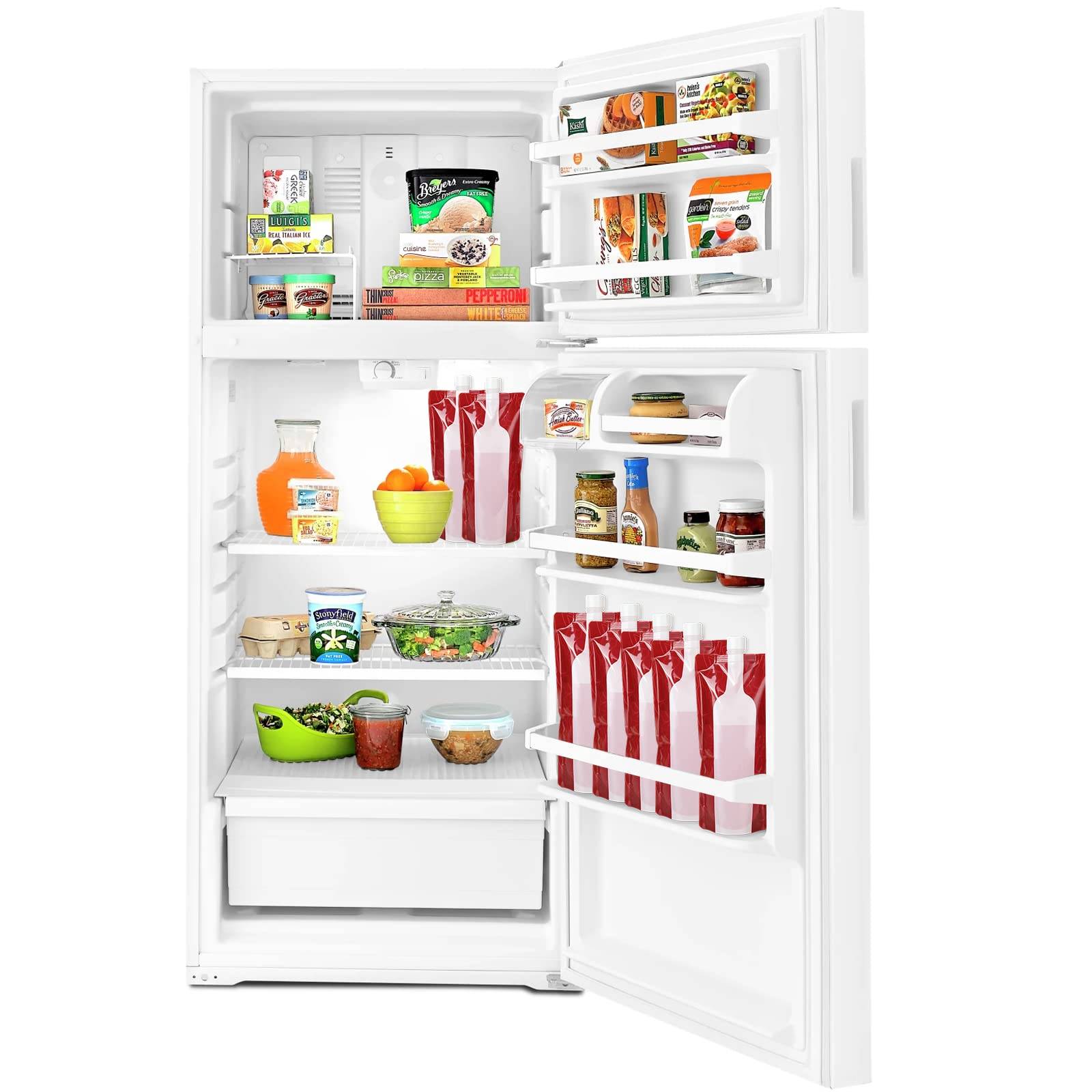 Foldable Liquor Beverages Wine Bottle Drink Pouches 7