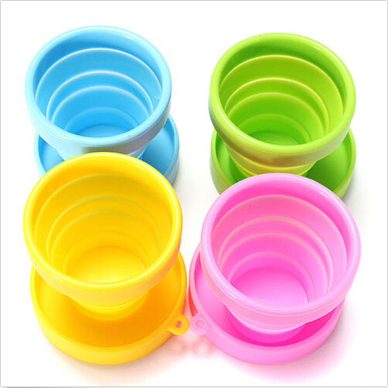 Portable Silicone Retractable Folding Cup 4