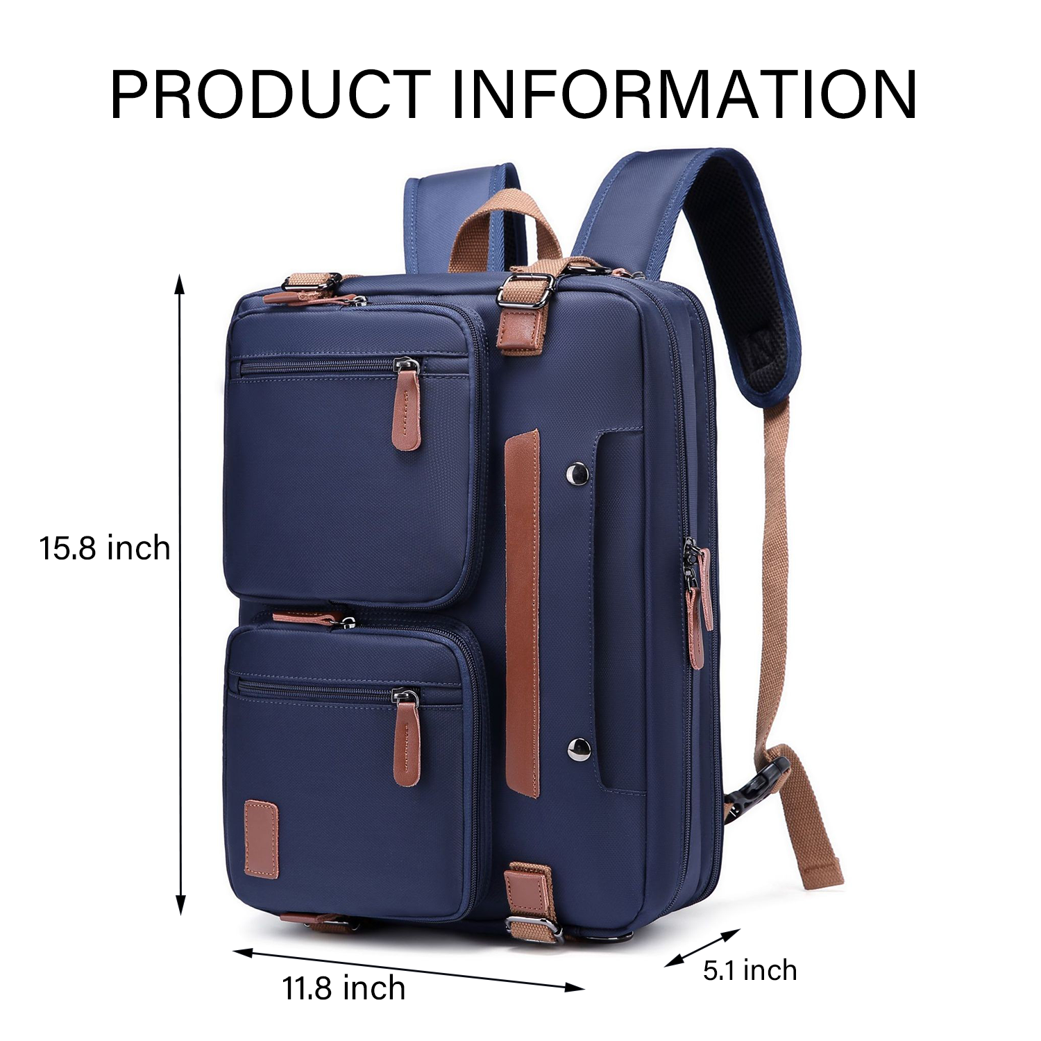 Oxford Business Travel Backpack for Men Outdoors 3