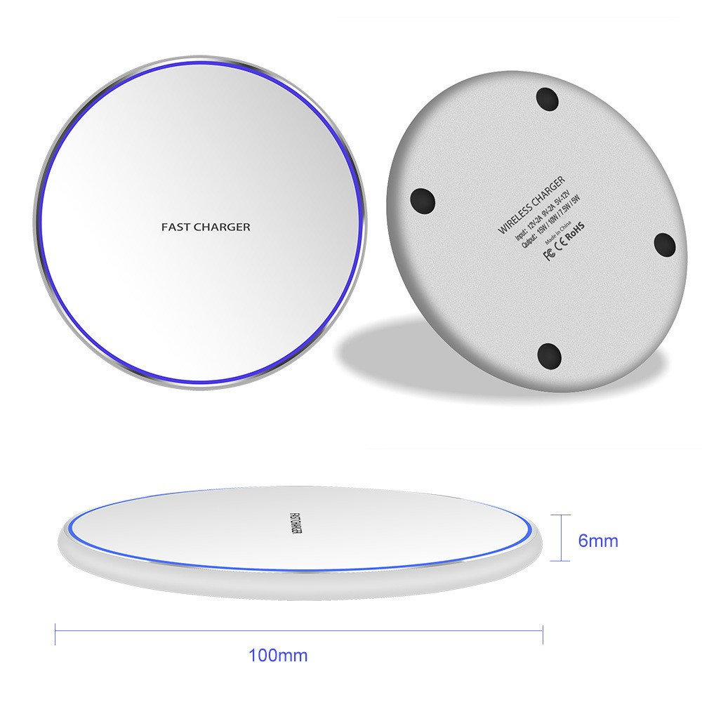 Aluminum Bottom Wireless Charger 4