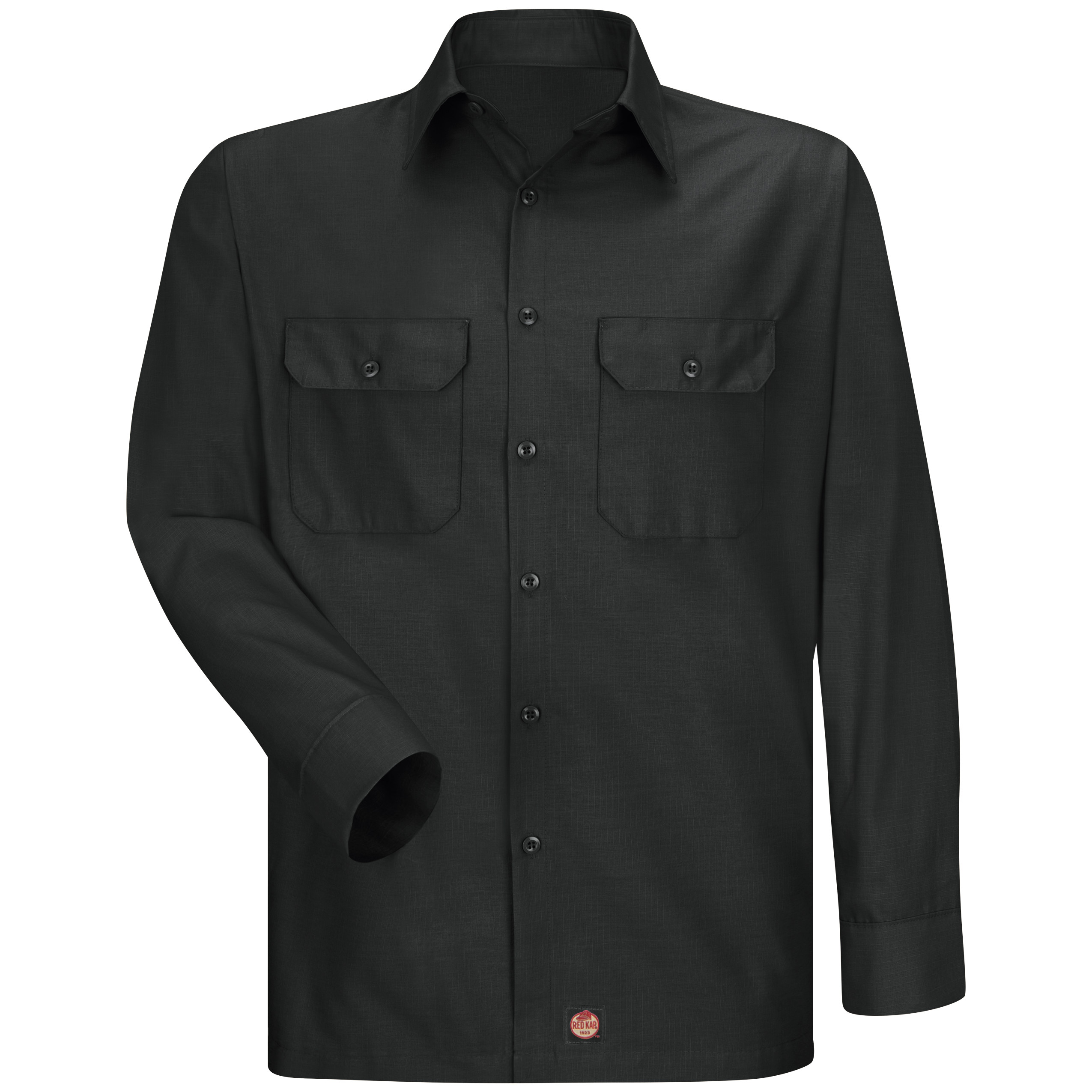Red Kap® Men's Long Sleeve Solid Rip Stop Shirt 6