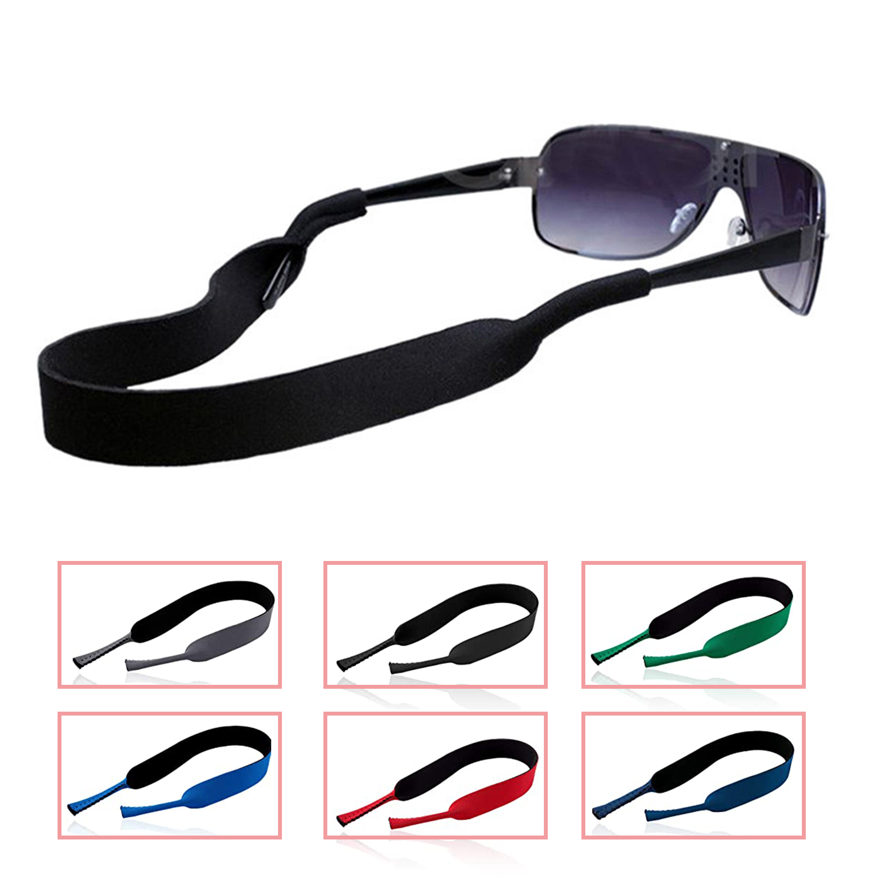 Eyeglass/Sunglass Straps Neoprene 1