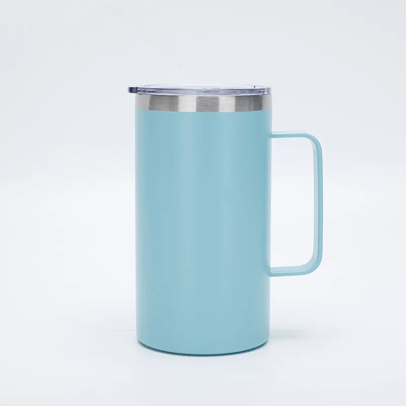 20oz Double Wall Stainless Steel Vacuum Travel Mug 2