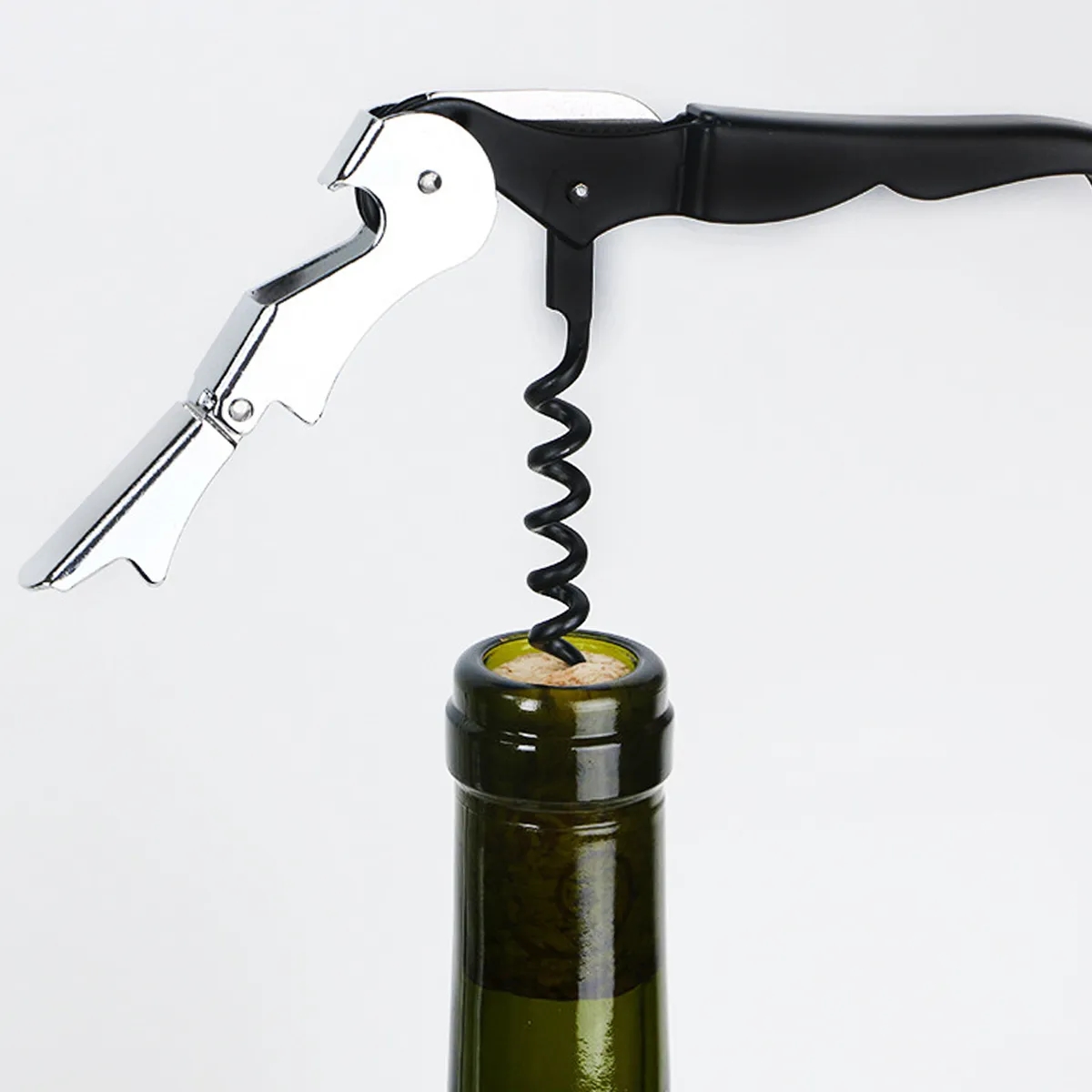 Professional Wine Opener with Foil Cutter & Corkscrew 4
