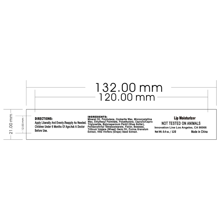 "Camilla" Vanilla Scented Lip Moisturizer Ball 26