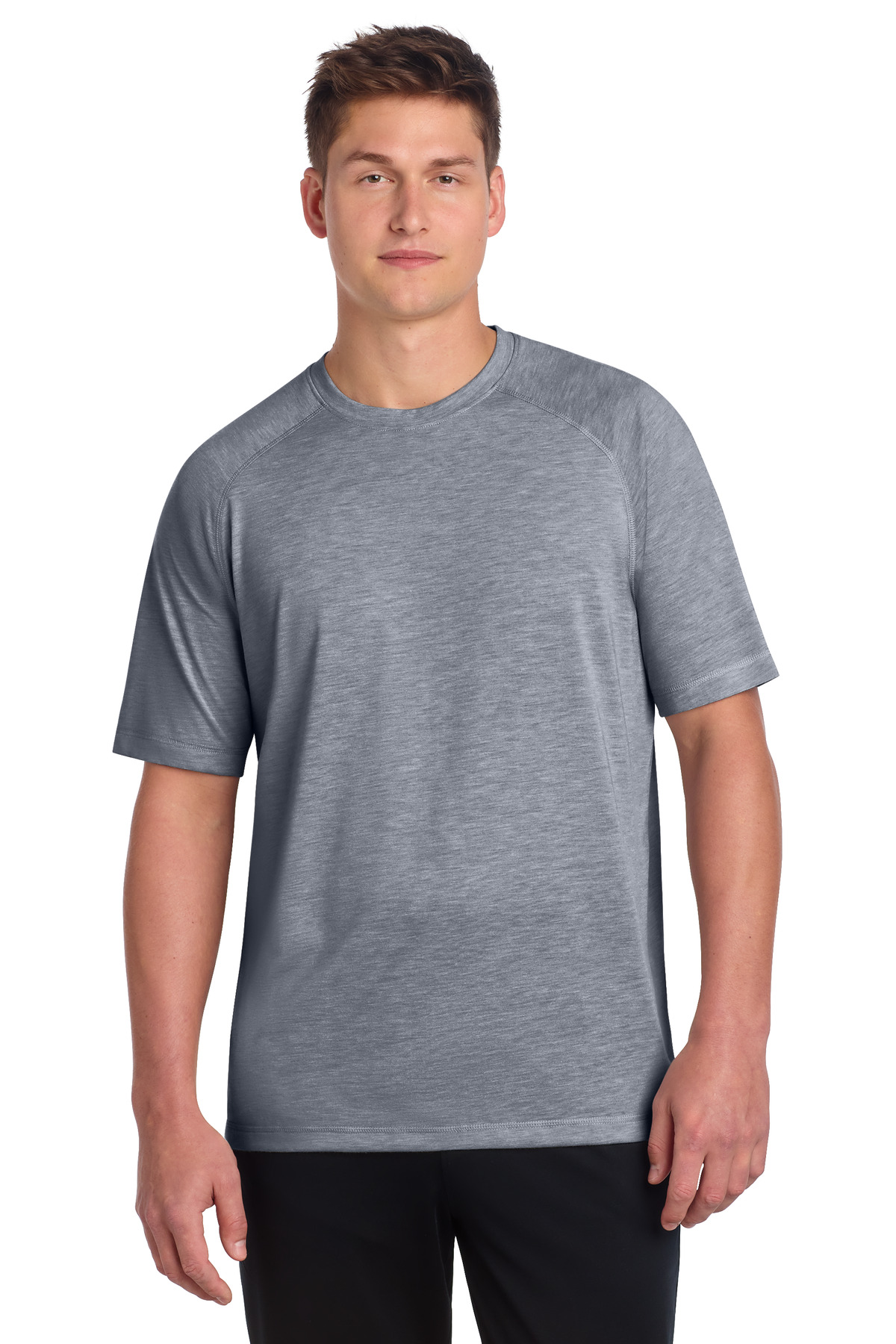 Sport-Tek PosiCharge Tri-Blend Wicking Raglan Tee. ST400 23