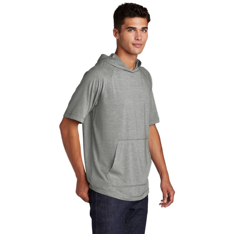 Sport-Tek PosiCharge Tri-Blend Wicking Short Sleeve Hoodie., custom hoodie or sweatshirt with logo imprint 17