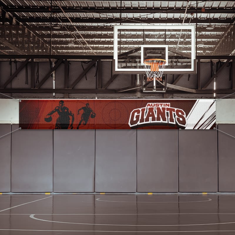 Custom 3' X 20' Mesh Banners 4