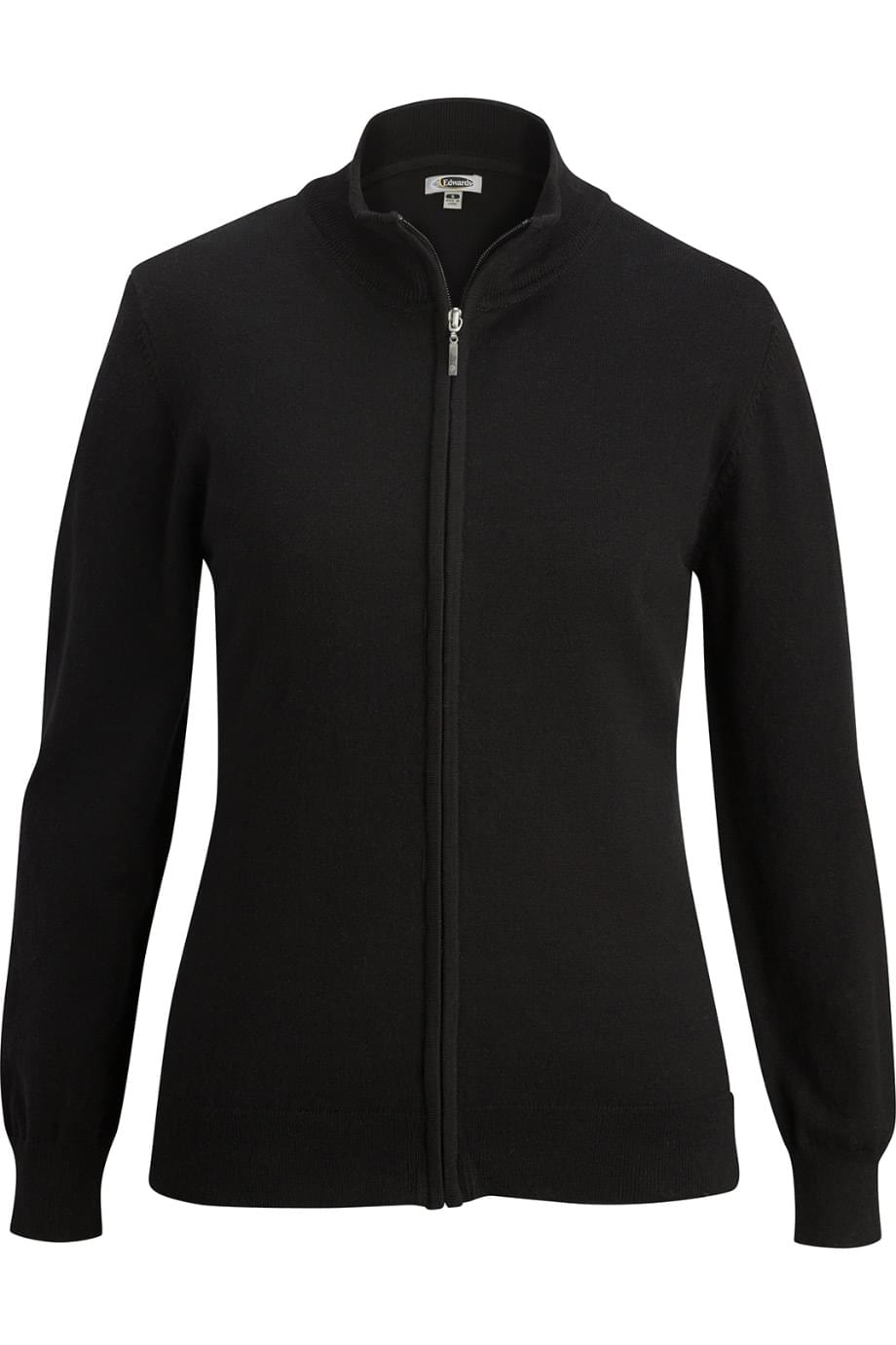 Tri Blend Ladies Full Zip Cardigan