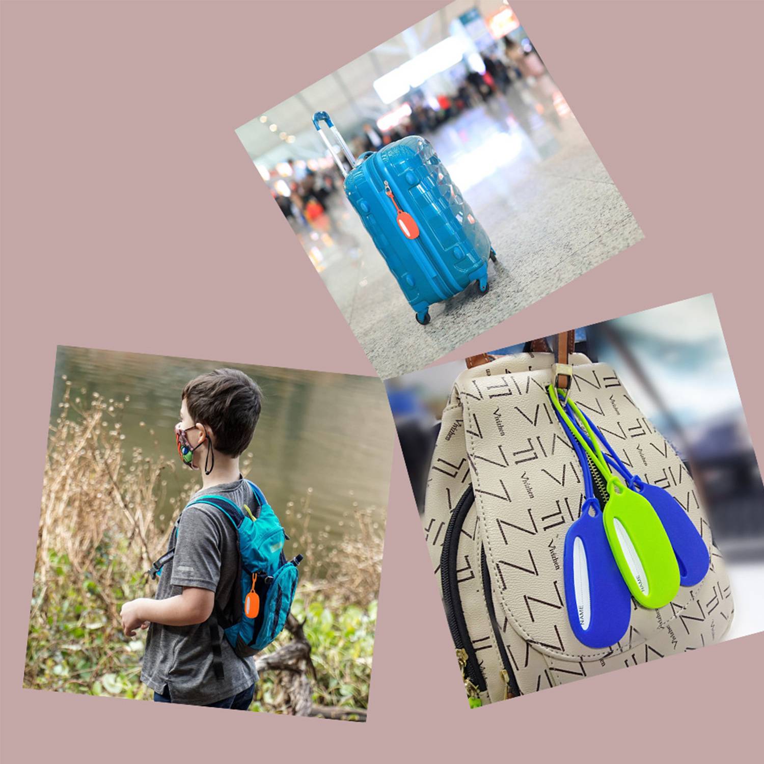 Silicone Luggage Tag 2