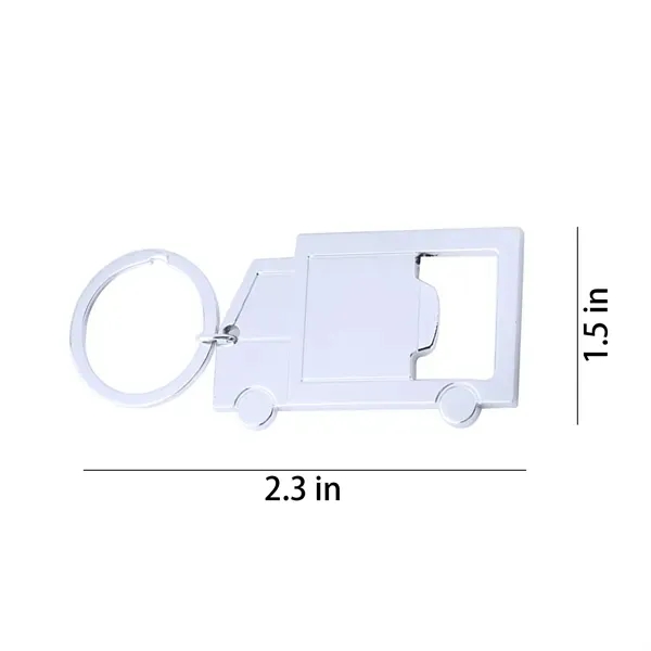 Truck Keyring Metal Bottle Opener Keychain 5