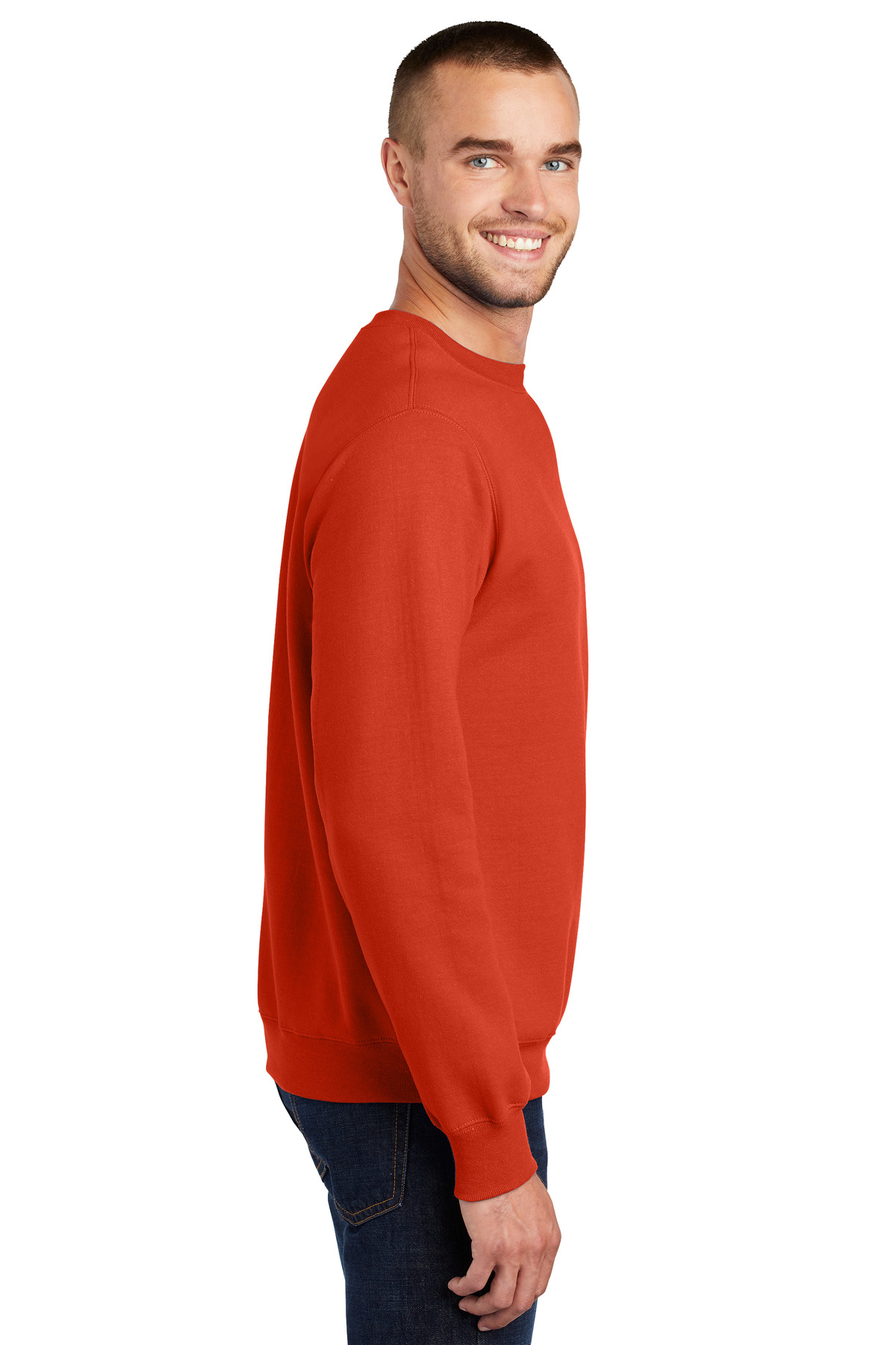 Port & Company® Essential Fleece Crewneck Sweatshirt, custom hoodie or sweatshirt with logo imprint 72