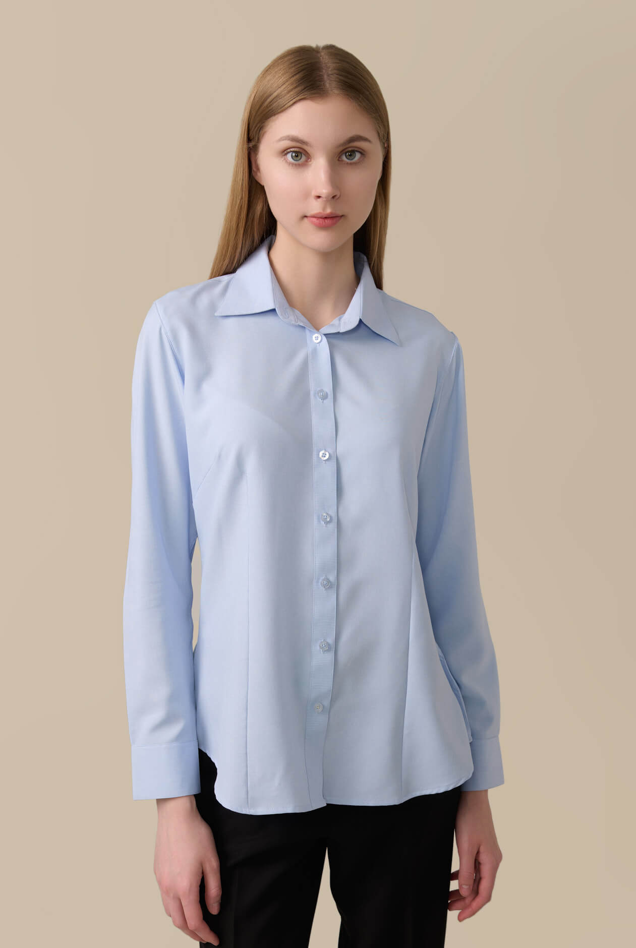 Elemental® Coffee Shirts - Button Down Sustainable Dress Shirts - Women 9