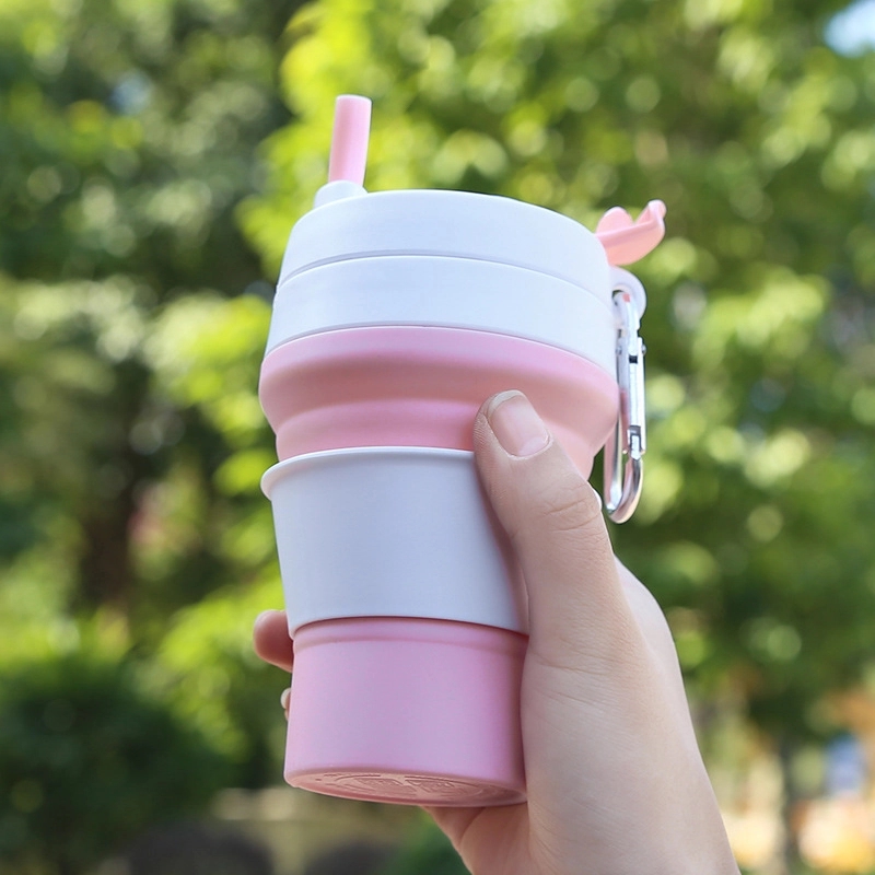 Silicone Foldable Travel Coffee Cup & Reusable To-Go Bottle 6