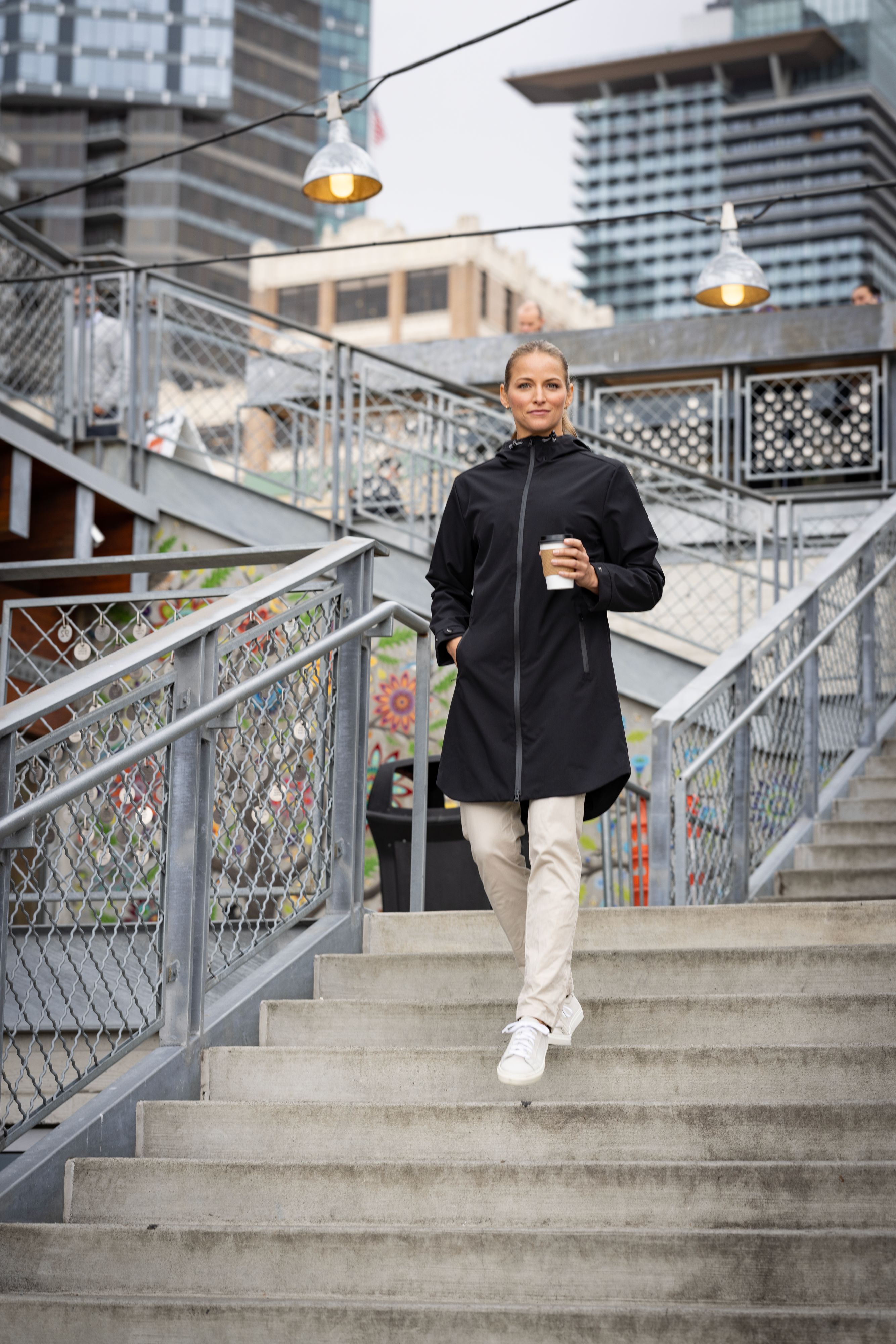 Camano Everyday Stretch Recycled Womens Water Resistant Jacket