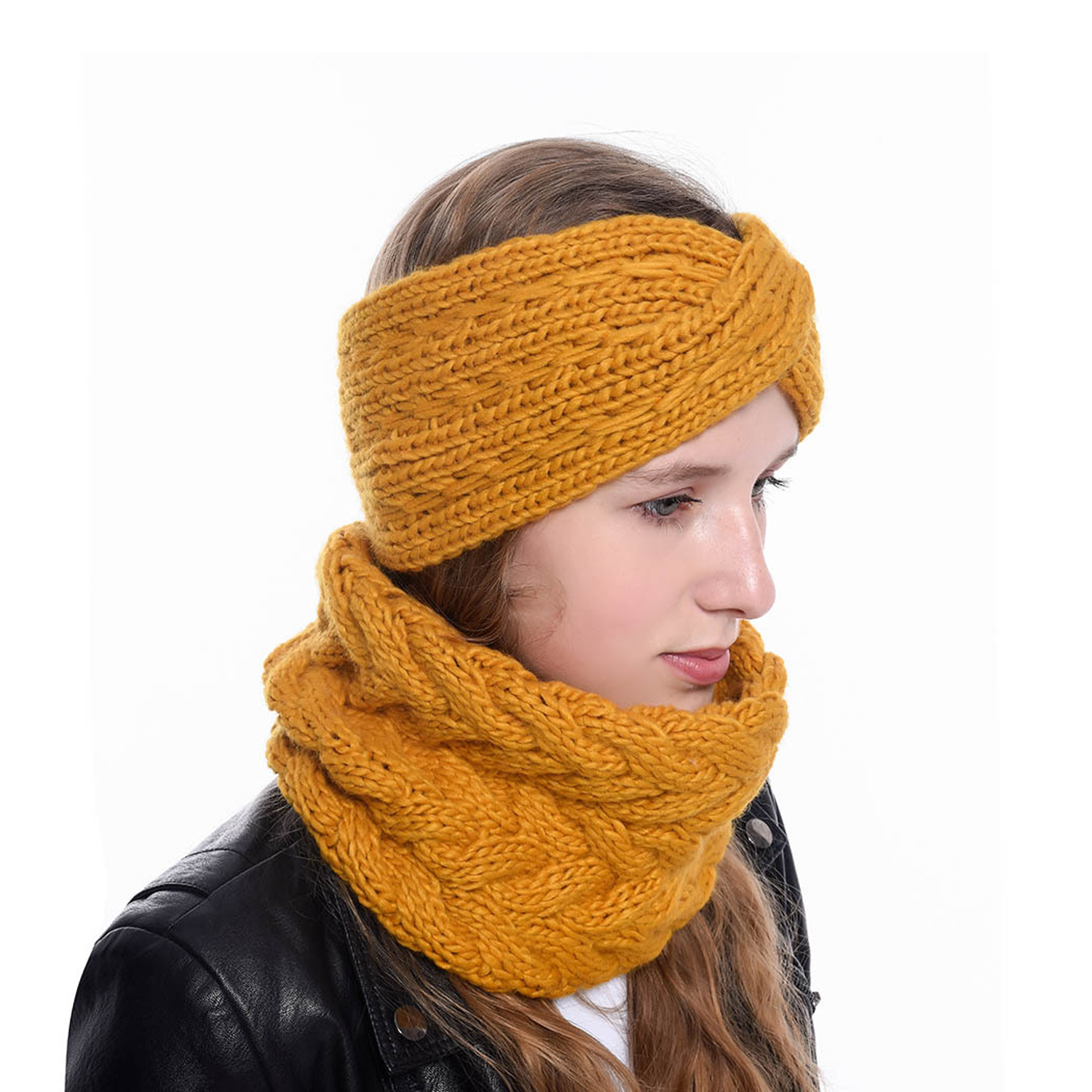 New Headband Scarf Set 5