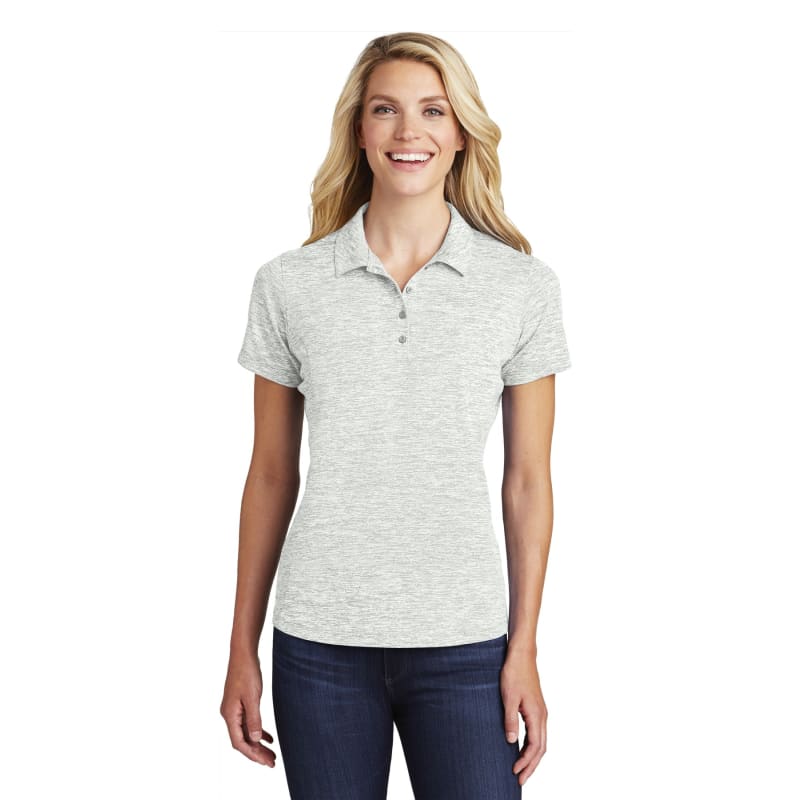 Sport-Tek Women's PosiCharge Electric Heather Polo. 12