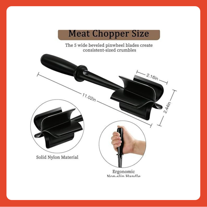 Resistant Meat Chopper Smasher 10