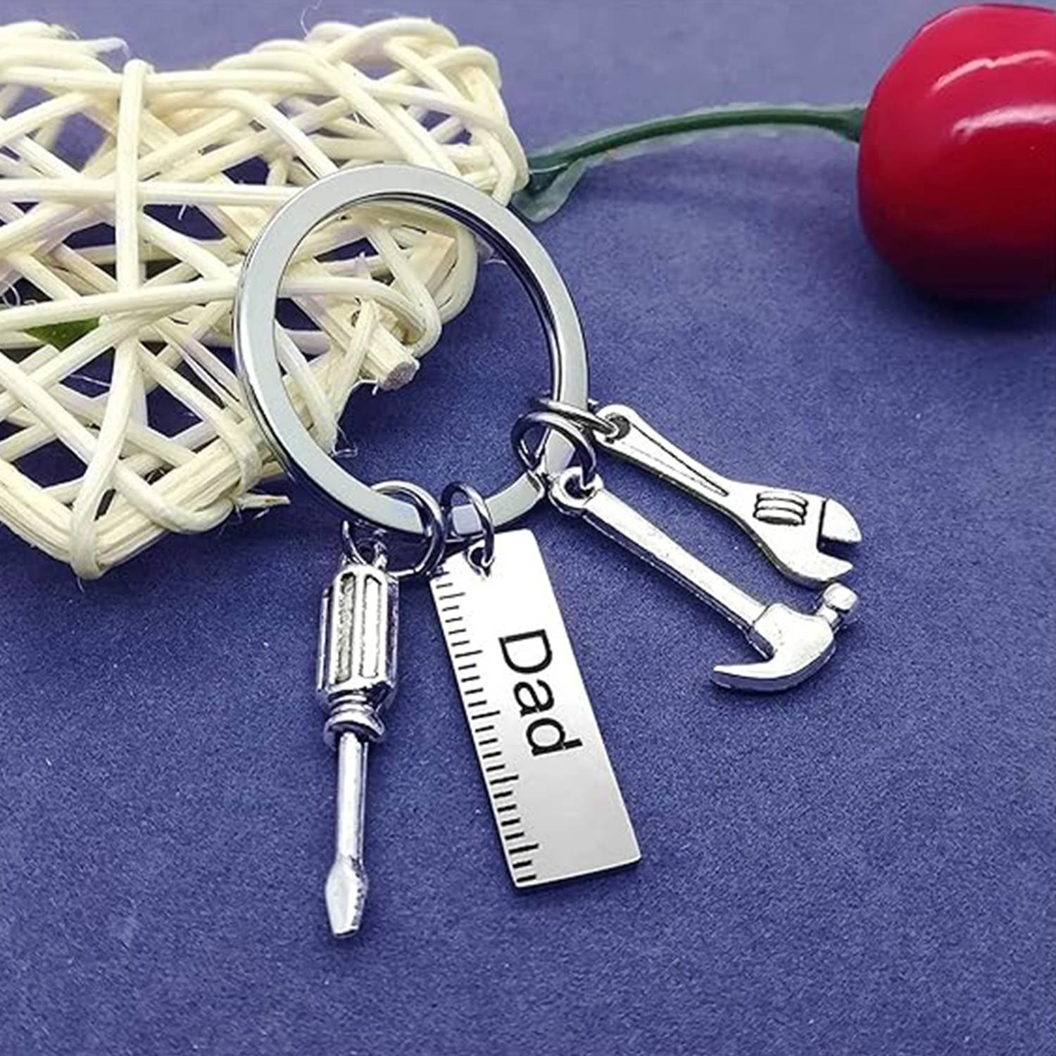 Mini Tool Shape Stainless Steel Keychain 5
