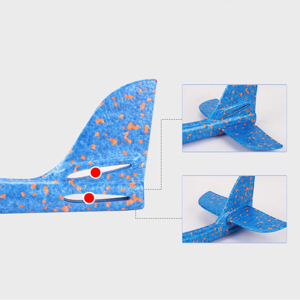 Launch Free Fly Hand Foam Plane Glider 7