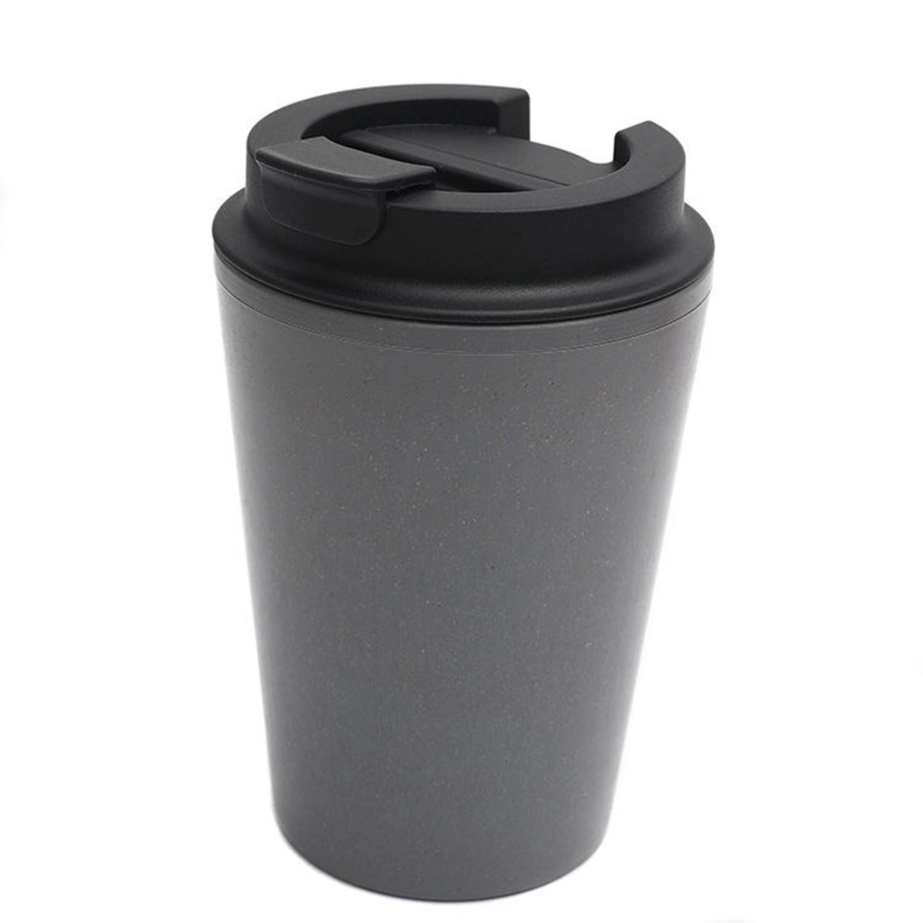 12 Oz. Double Wall Wheat Straw Coffee Cup with Lid 20