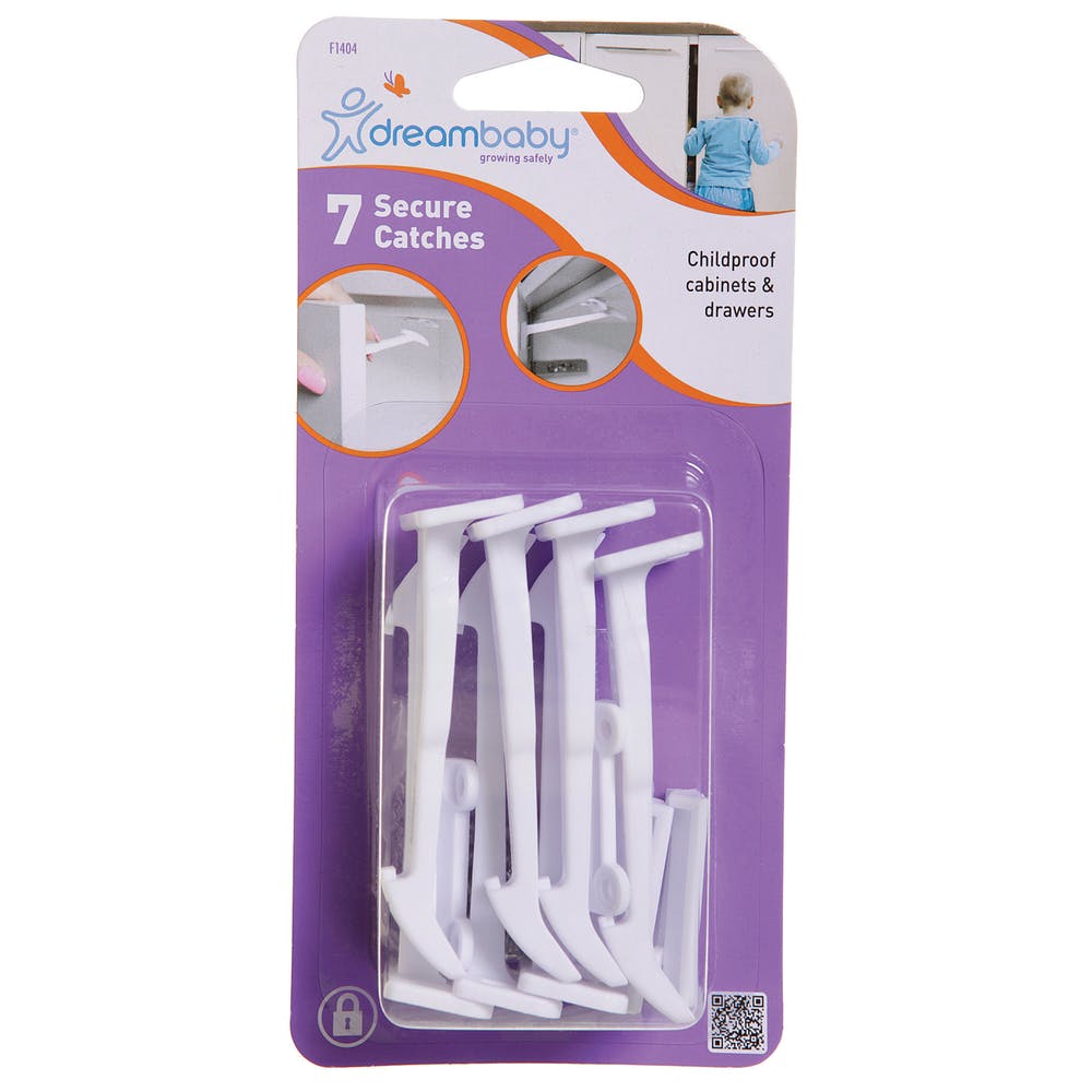 Secure Catches - 7 Pack Cabinets & Drawers 1