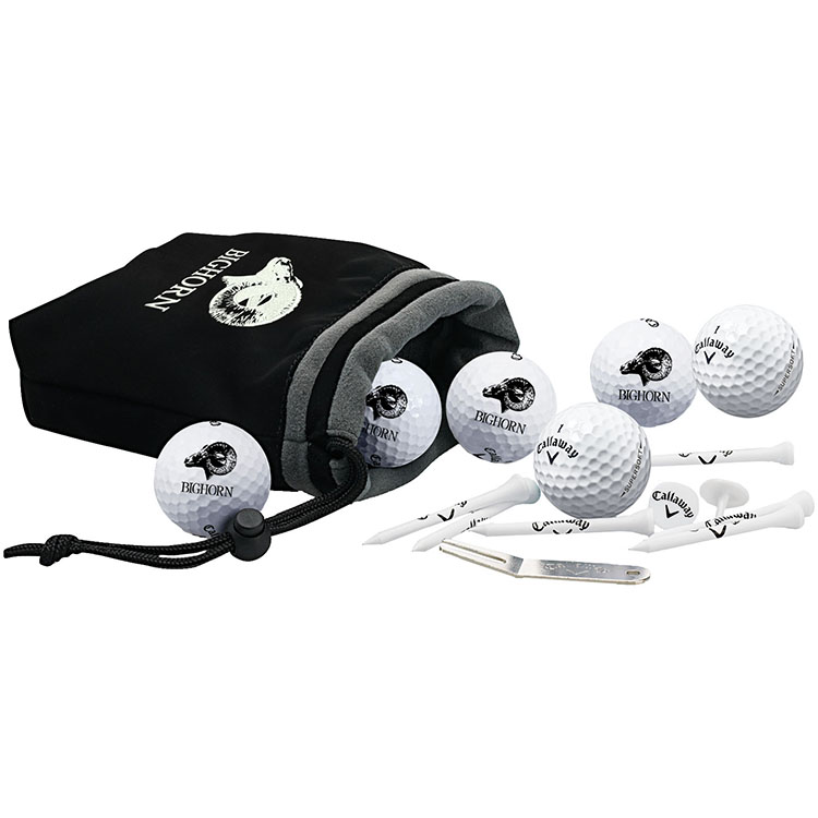 Callaway 6-Ball Valuable Pouch w/Tee Pack 1