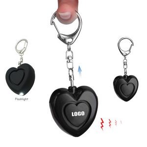 Water Drop Safety Alarm Keychain With LED Light And 120DB Panic Sound 11