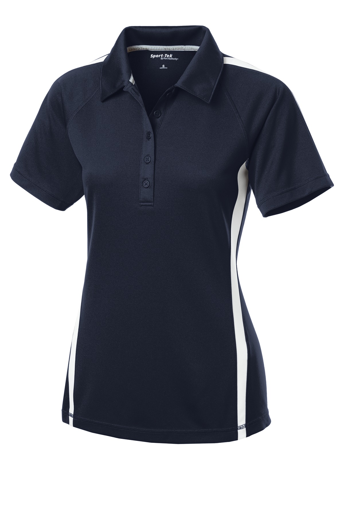 Sport-Tek Women's PosiCharge Micro-Mesh Colorblock Polo. LST685 17