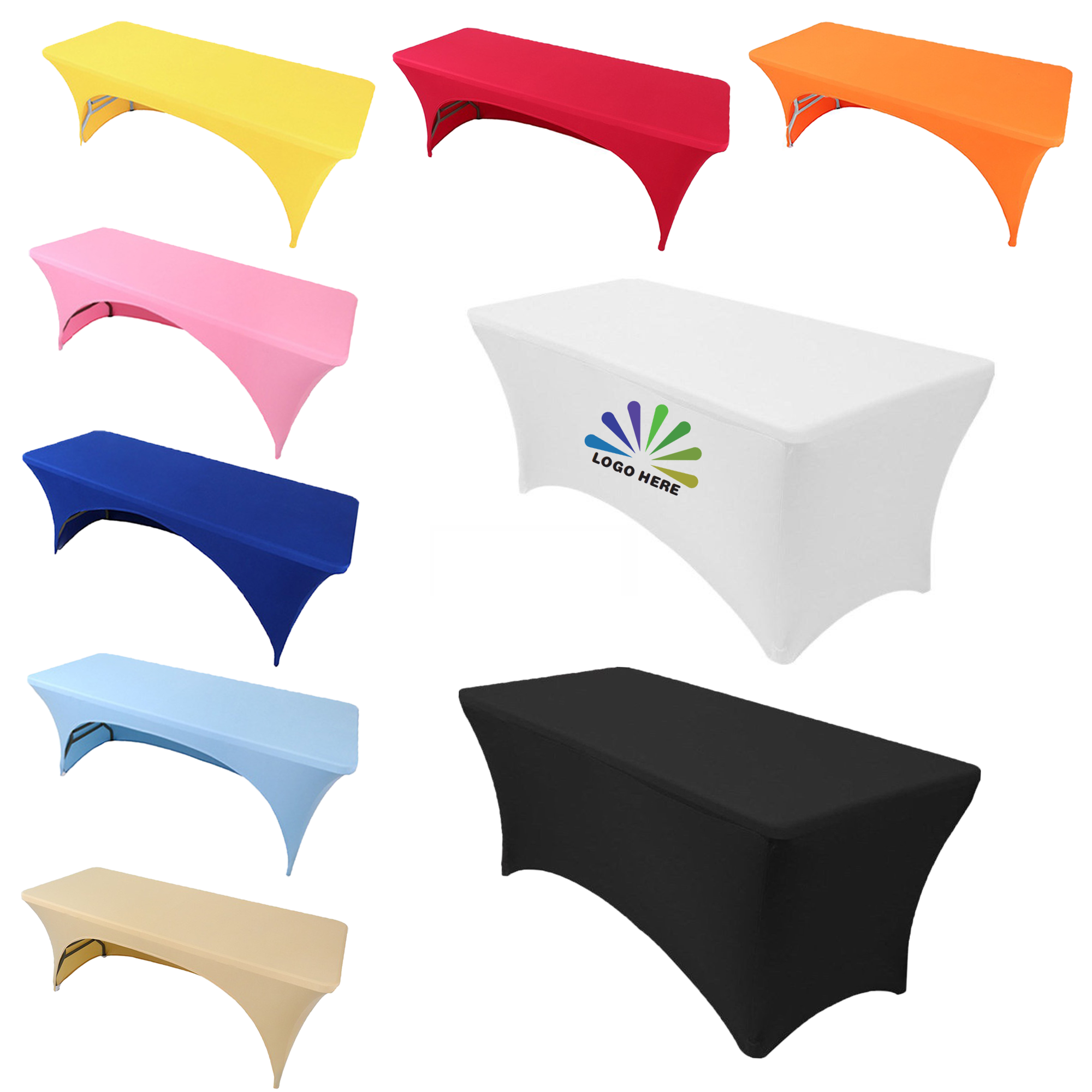 Rectangular Stretch Tablecloth Protector MOQ1 2