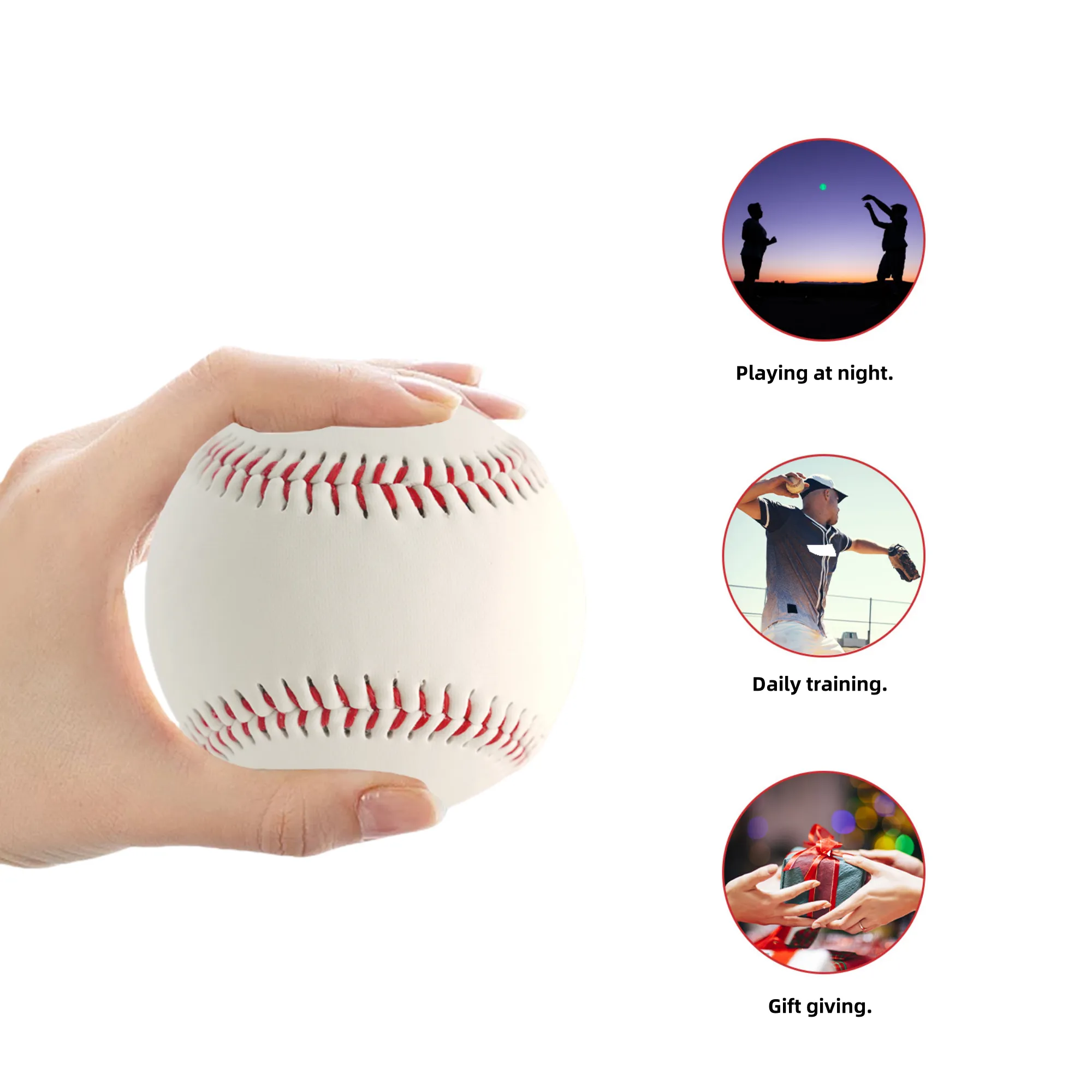 Wood Core Baseball 4