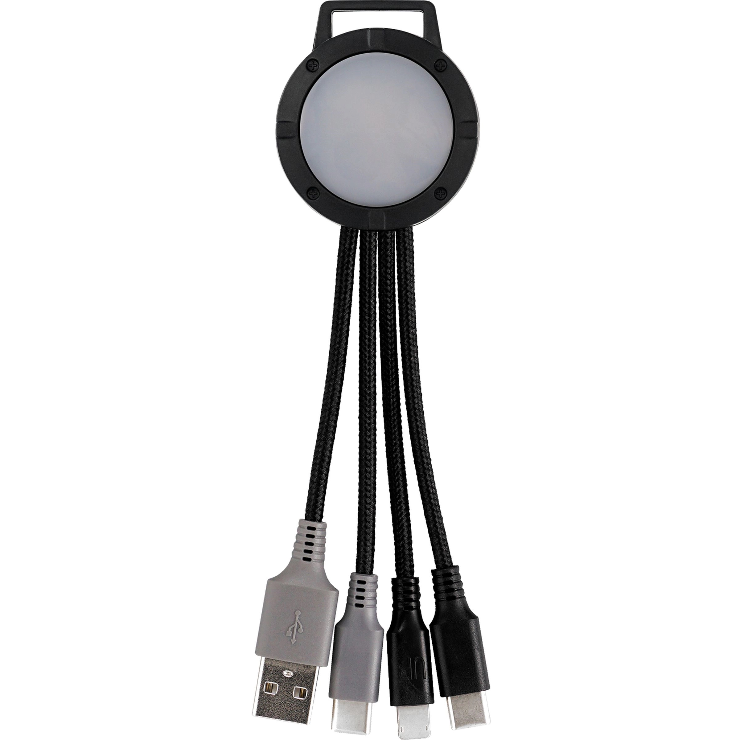 Light Up Two Tone 3-in-1 Duo Charging Cable 8