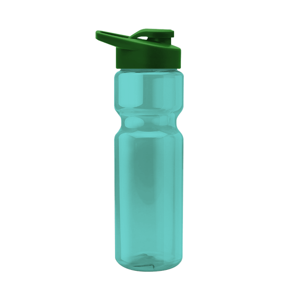 Blazer 28oz Transparent Bike Bottle w/Drink-thru Lid 2793