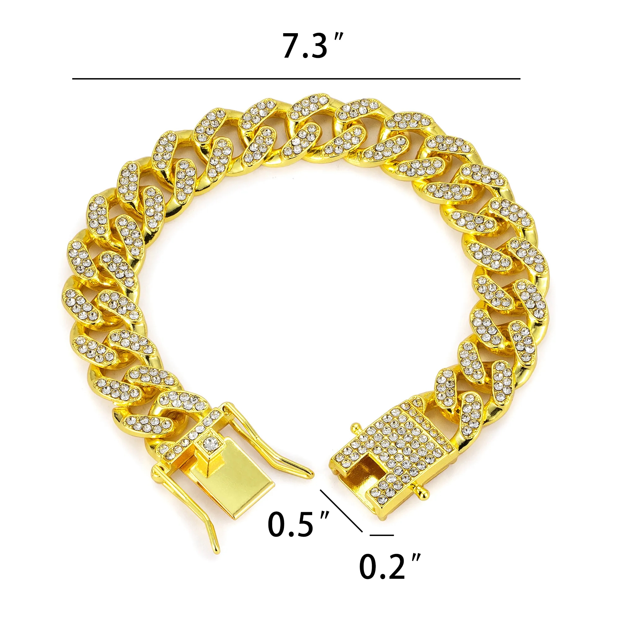 Alloy Full Diamond Necklace 3
