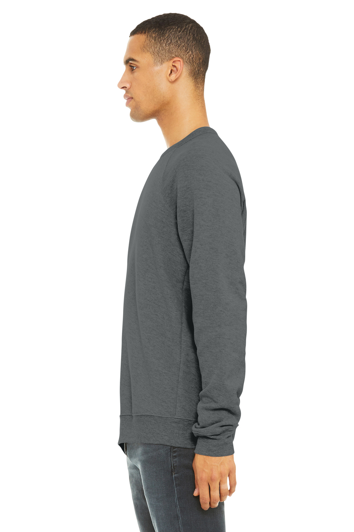 BELLA+CANVAS Unisex Sponge Fleece Raglan Sweatshirt. BC3901 147