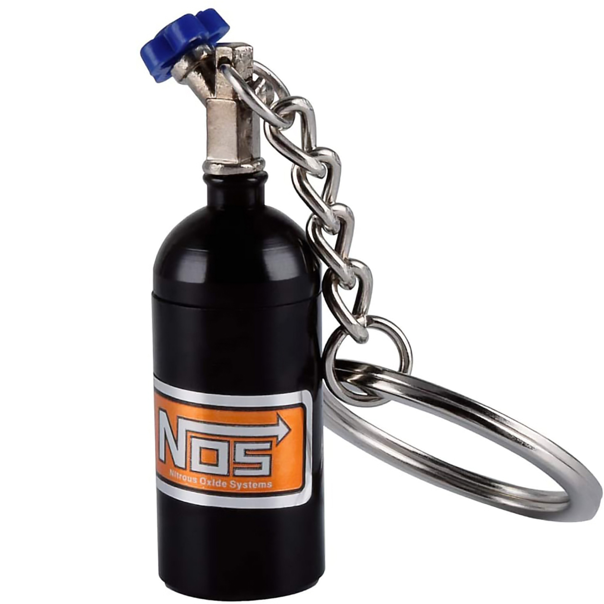 Keychain Metal Pill Bottle with Keyring 2