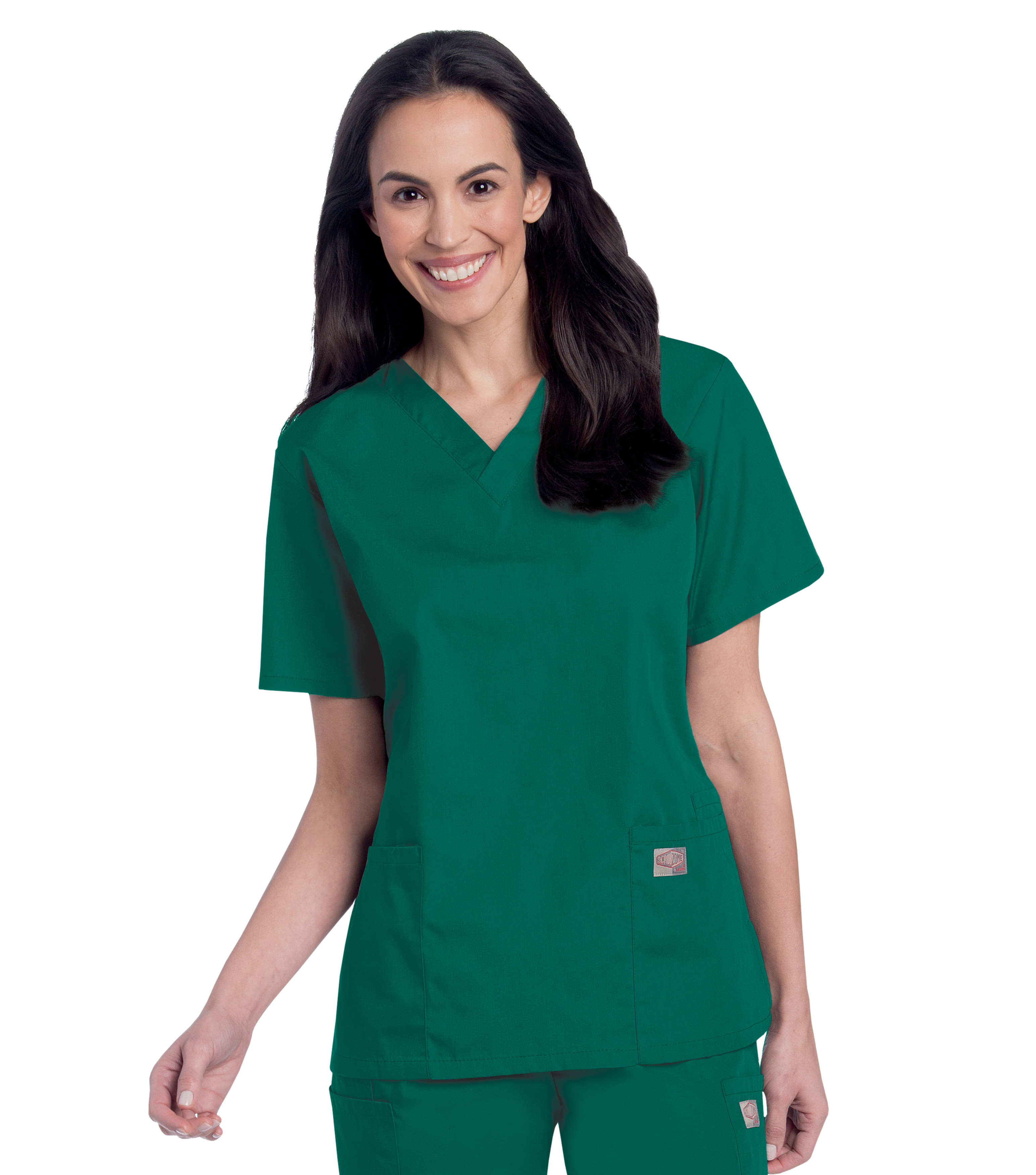 Landau - ScrubZone - Women's Three-Pocket Clean Back V-Neck Top 36