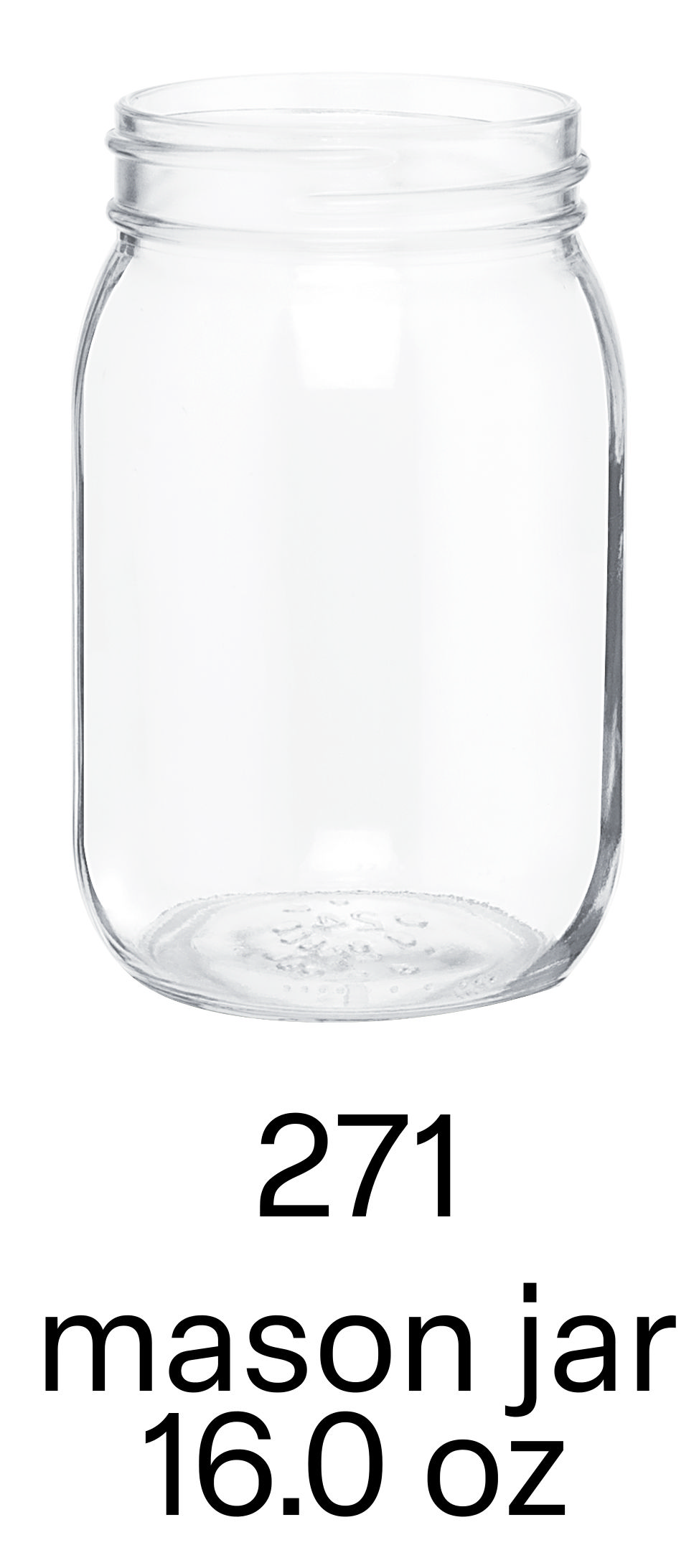 16 oz mason jar