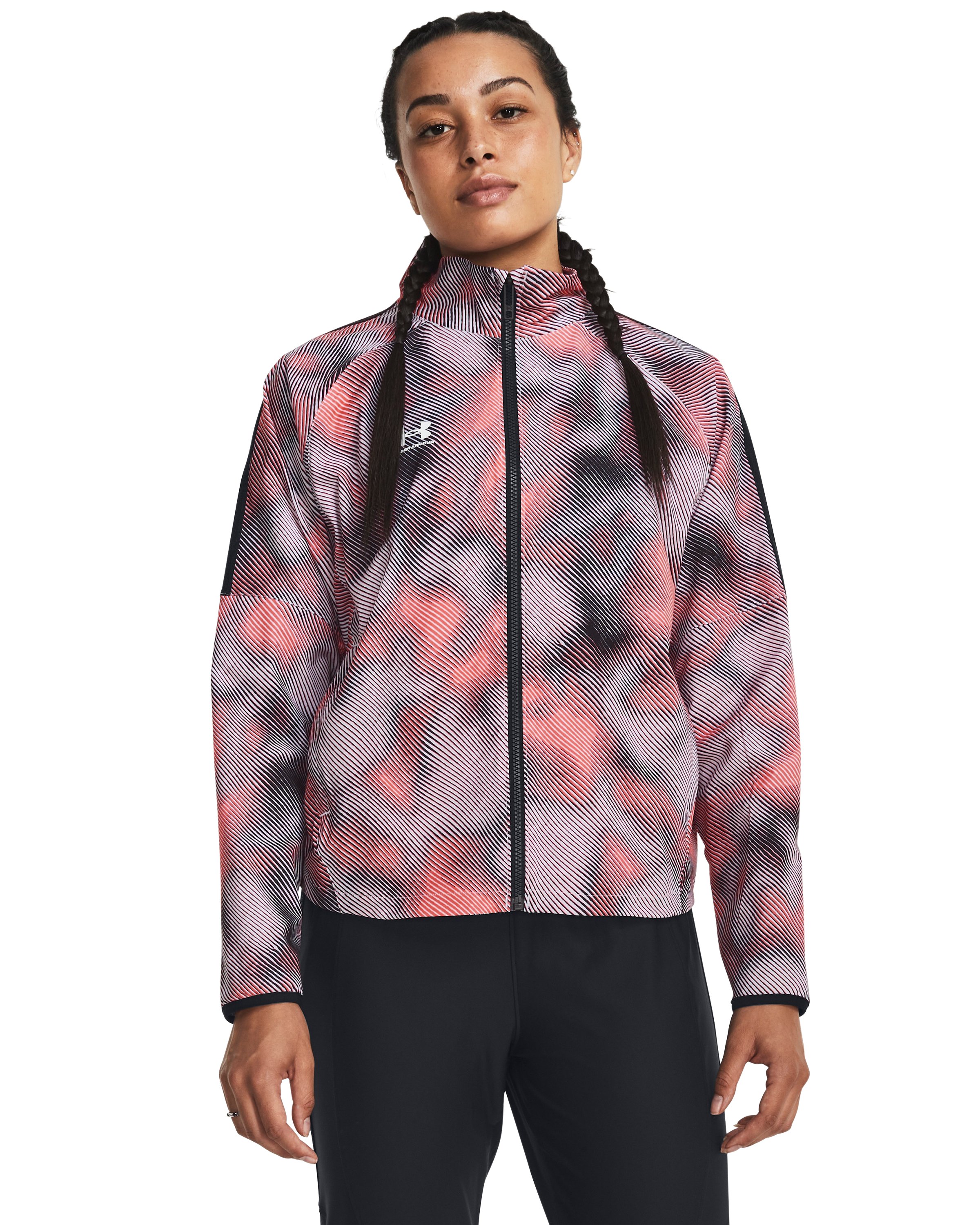 UA Challenger Pro Printed Women's Track Jacket 2