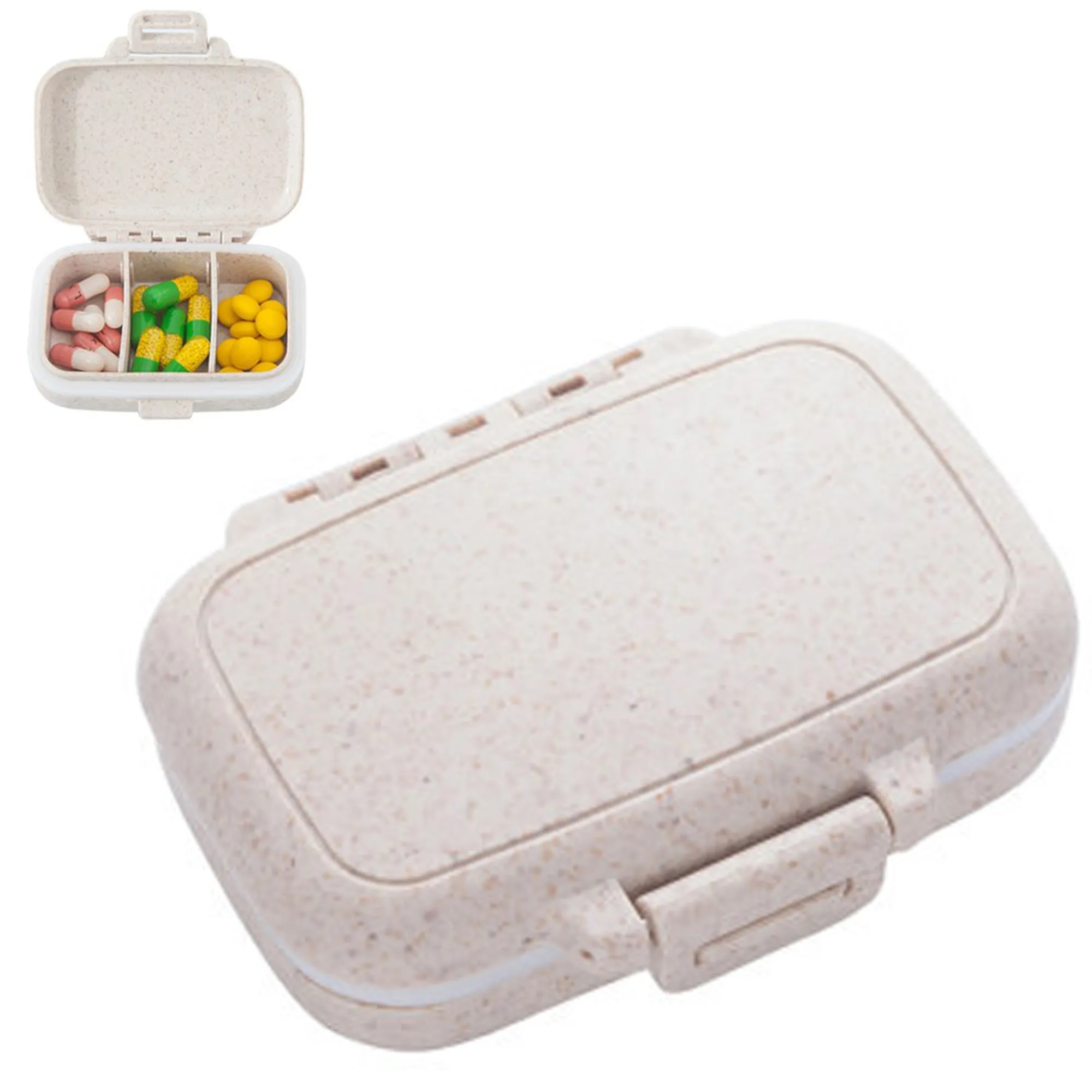 MOQ 50 PCS Portable Pill Organizer 4