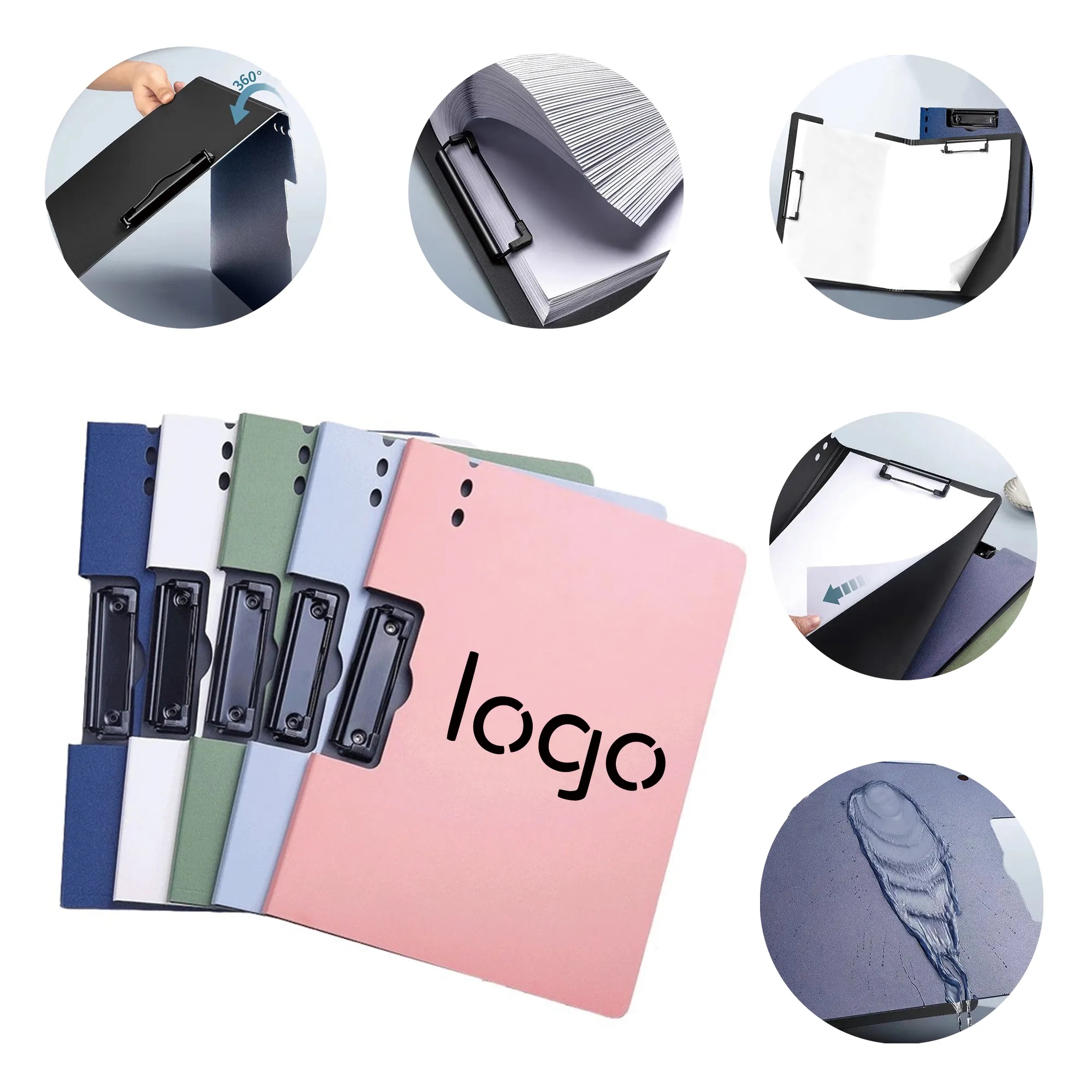 Multi Functional A4 Hard Shell Pad Folder 3