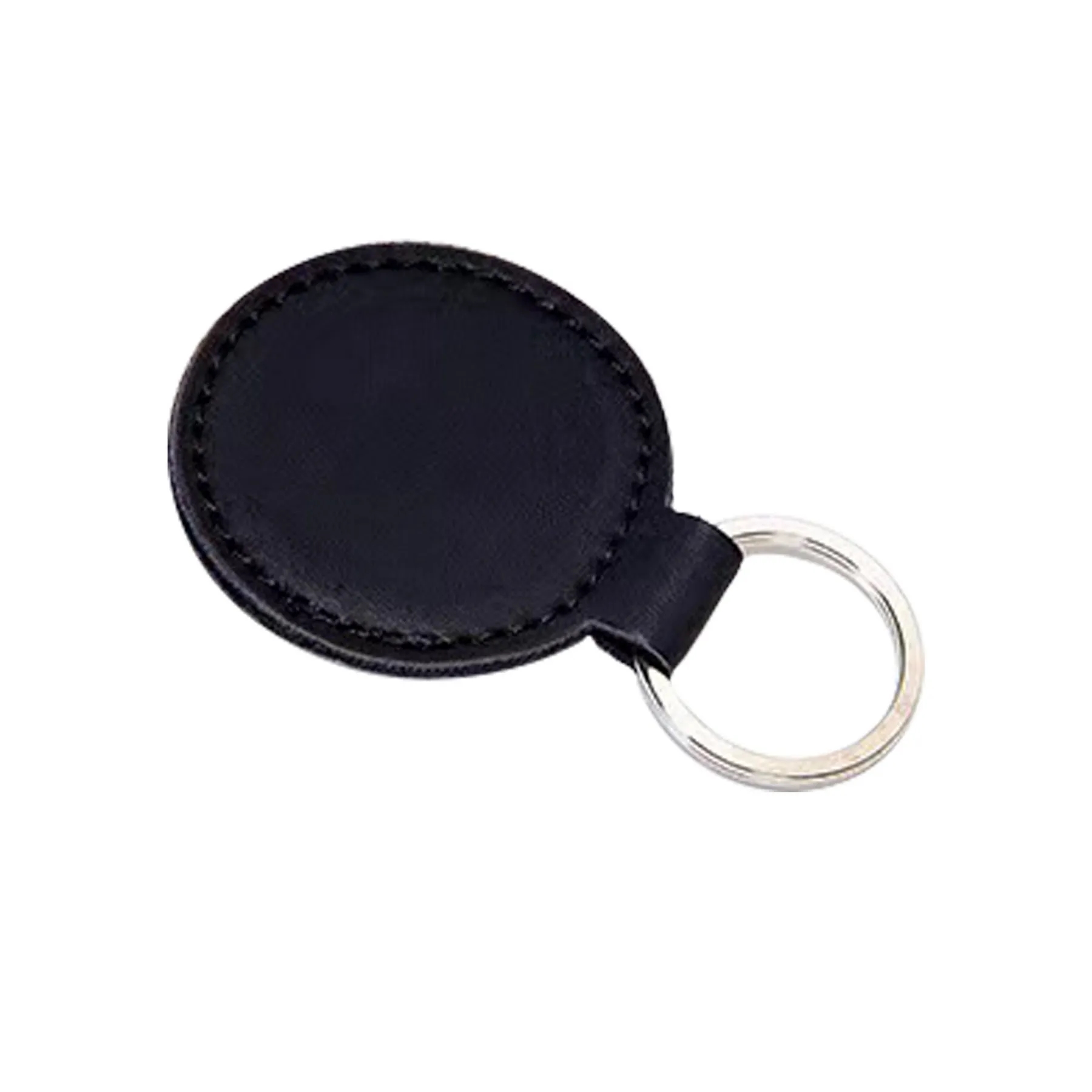 Simulated Leather Circular Key Chain 7