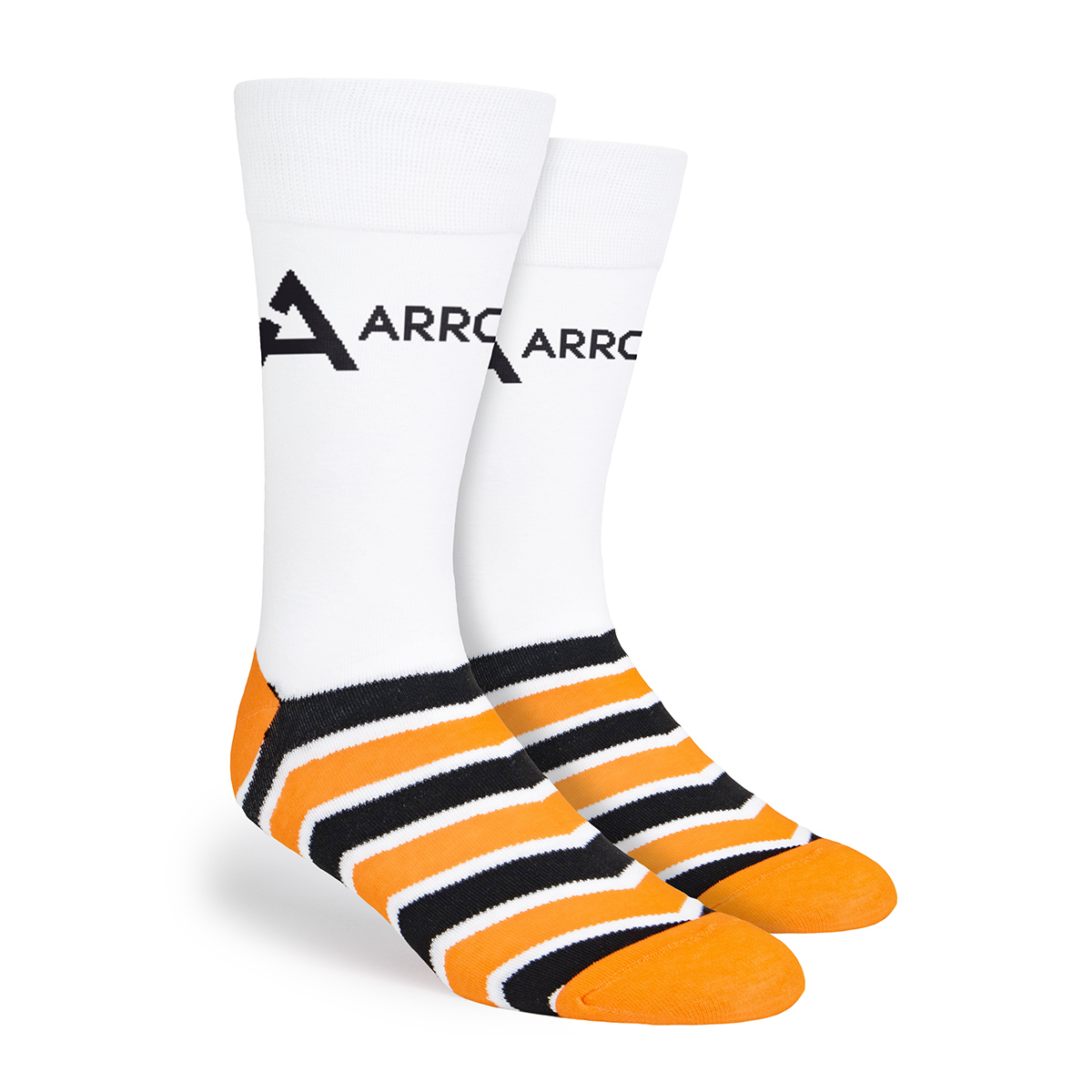 Half Chevron Simpler Socks 18