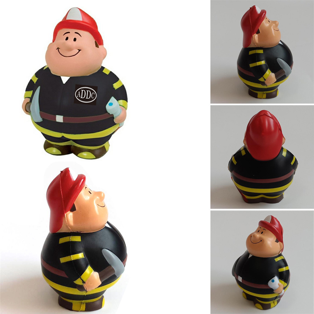 PU Foam Fire Workers Stress Reliever Ball 2