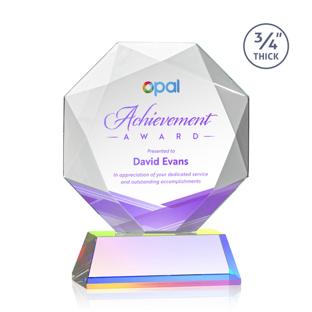 Bradford VividPrint™ Award on Newhaven Base - Prismatic 3