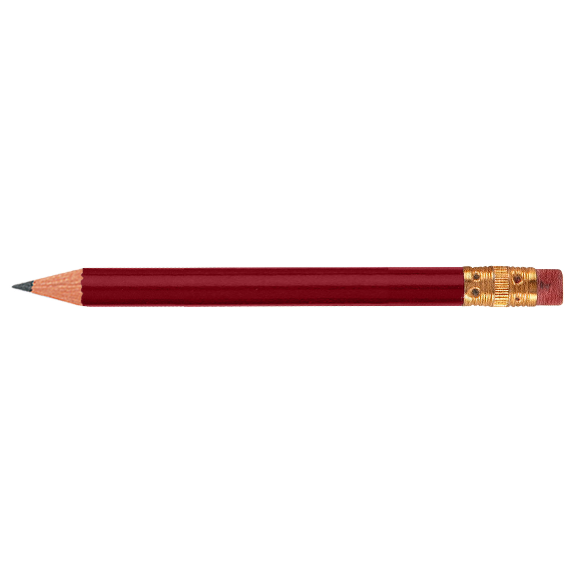 Golf Pencil (Round, Eraser) 23